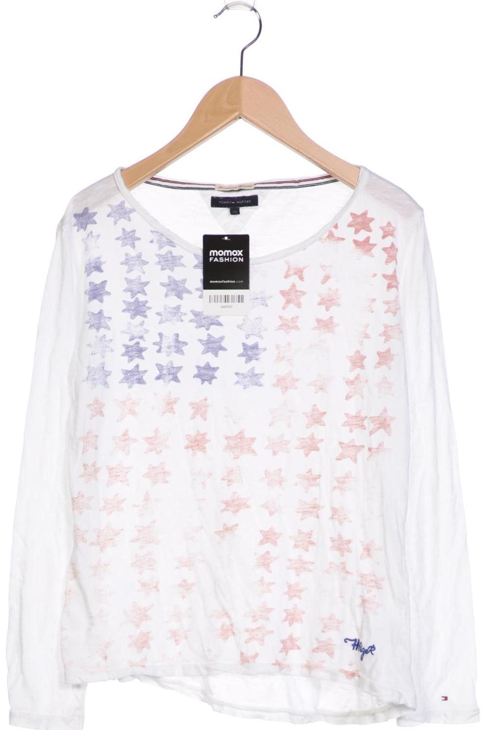 

Tommy Hilfiger Damen Langarmshirt, weiß, Gr. 176