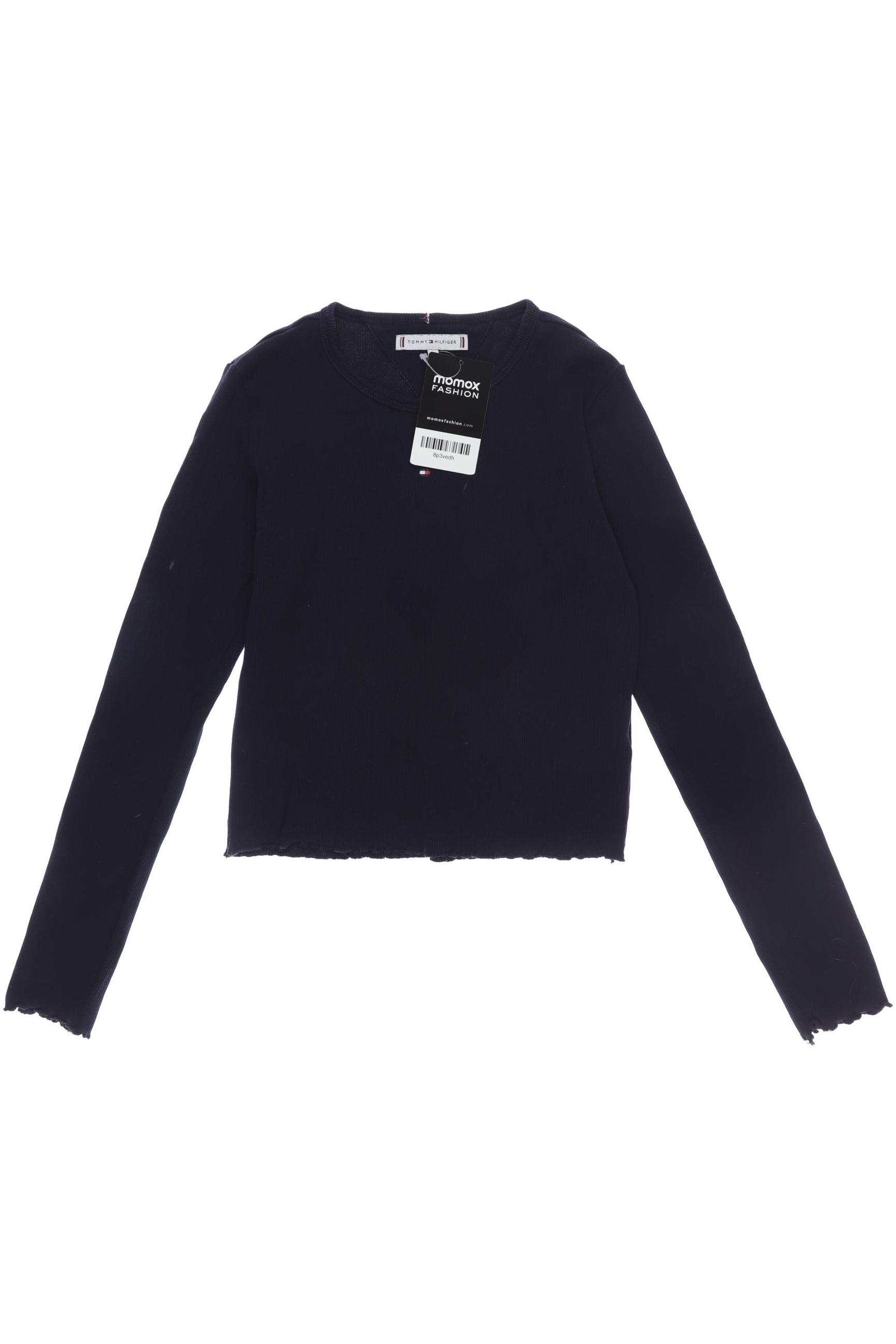 

Tommy Hilfiger Damen Langarmshirt, marineblau, Gr. 152