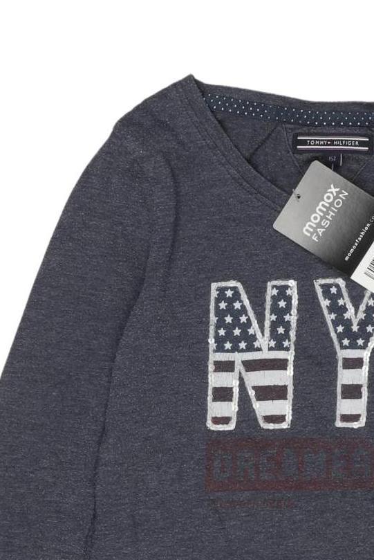 Thumbnail - Tommy Hilfiger Mädchen Langarmshirt, marineblau, Gr. 152