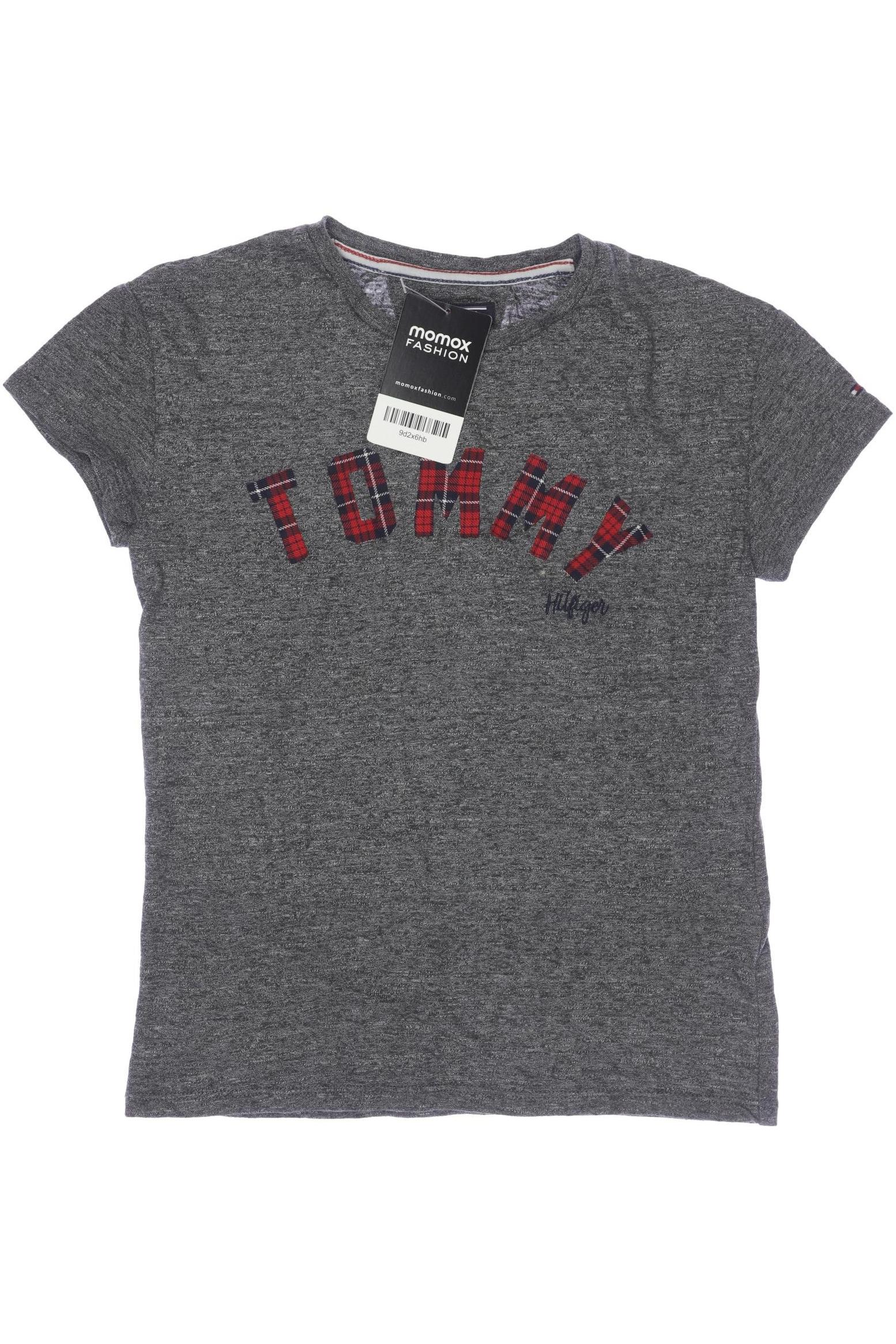 

Tommy Hilfiger Damen T-Shirt, grau, Gr. 128