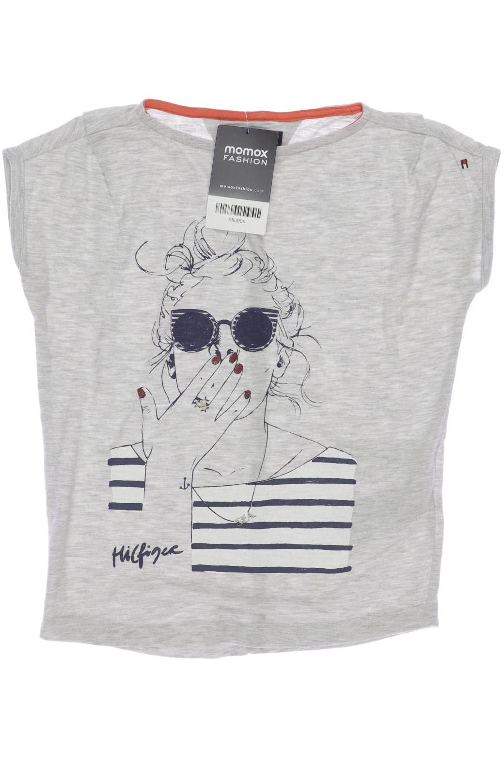 

Tommy Hilfiger Damen T-Shirt, grau, Gr. 128