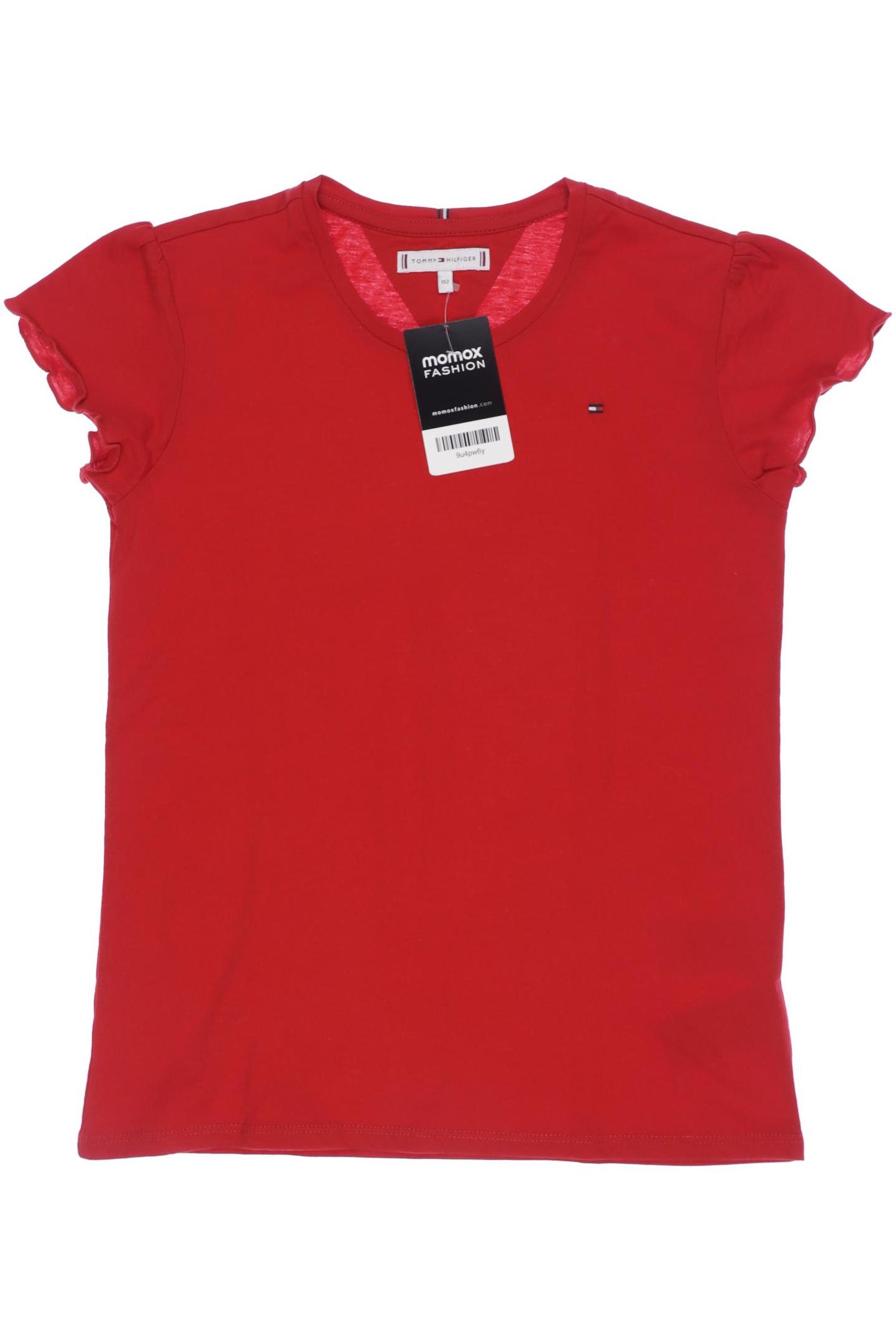 

Tommy Hilfiger Damen T-Shirt, rot, Gr. 152