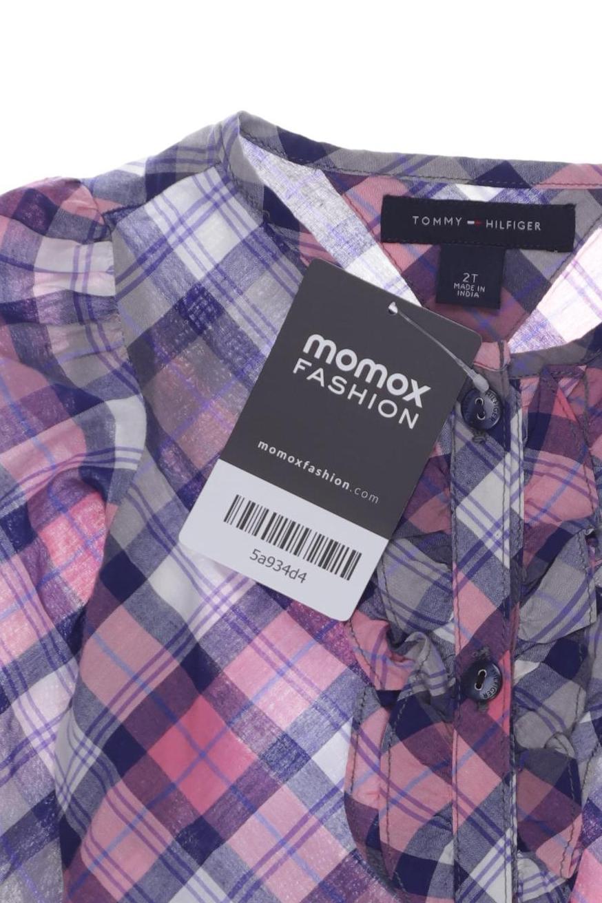Thumbnail - Tommy Hilfiger Mädchen Bluse, blau, Gr. 92