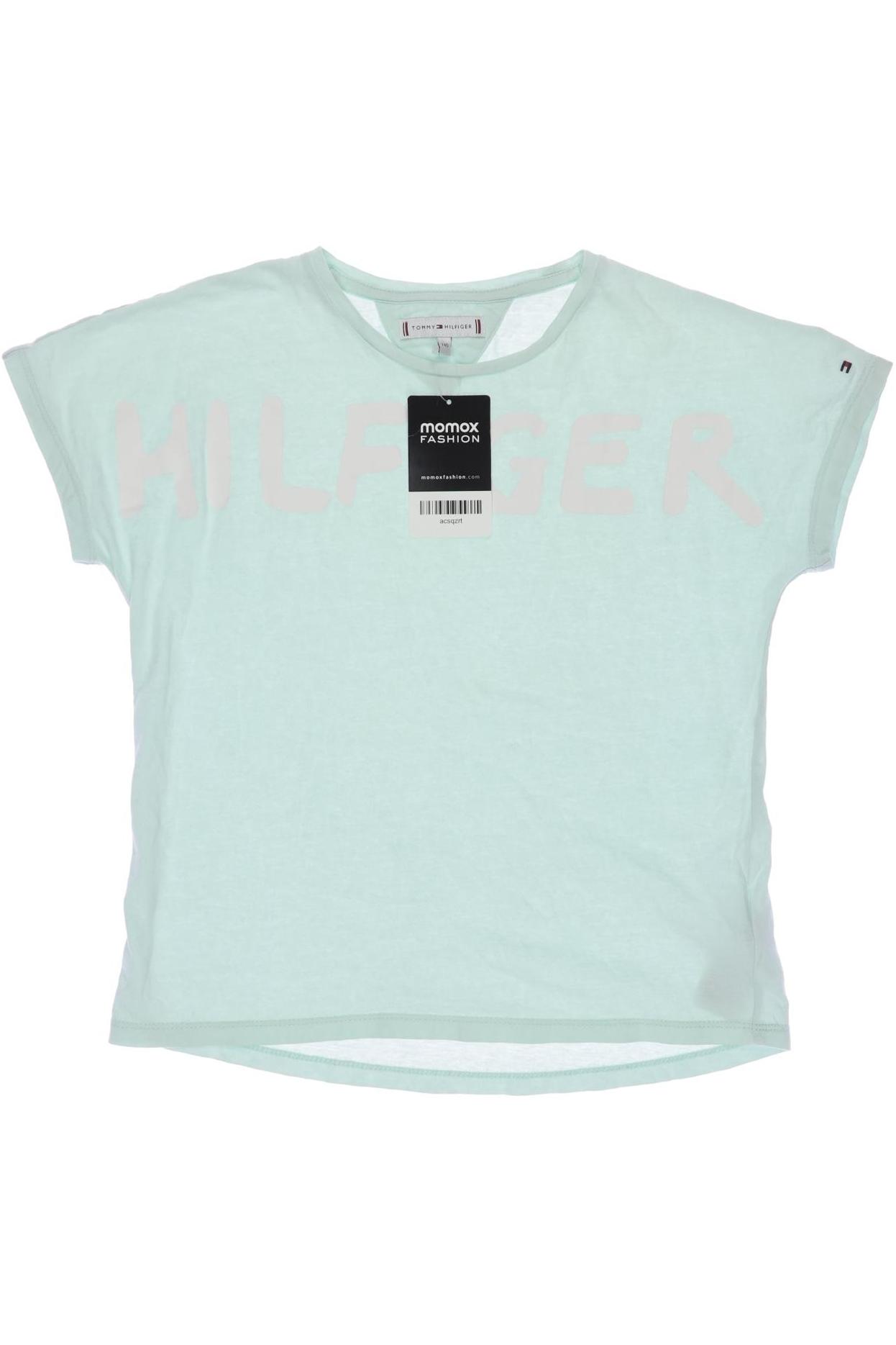 

Tommy Hilfiger Damen T-Shirt, türkis, Gr. 140