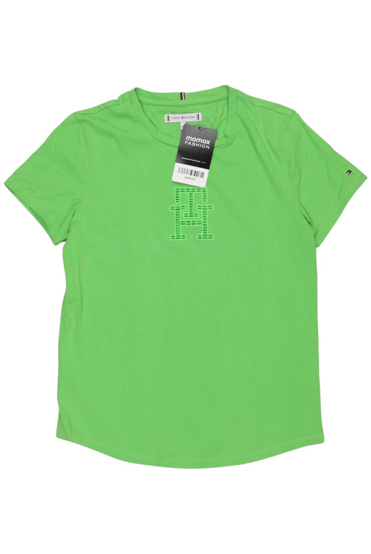 

Tommy Hilfiger Damen T-Shirt, grün, Gr. 152