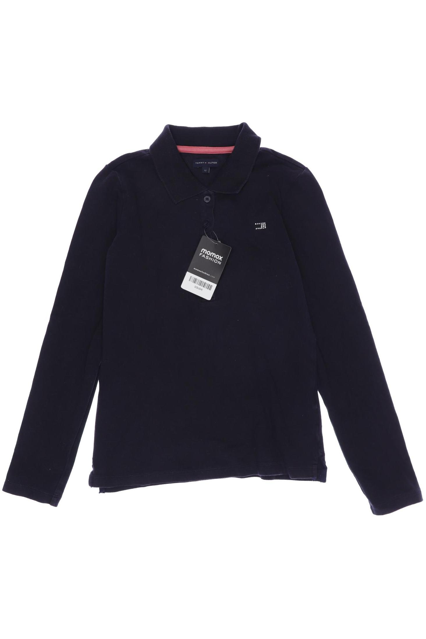 

Tommy Hilfiger Damen Poloshirt, marineblau, Gr. 152