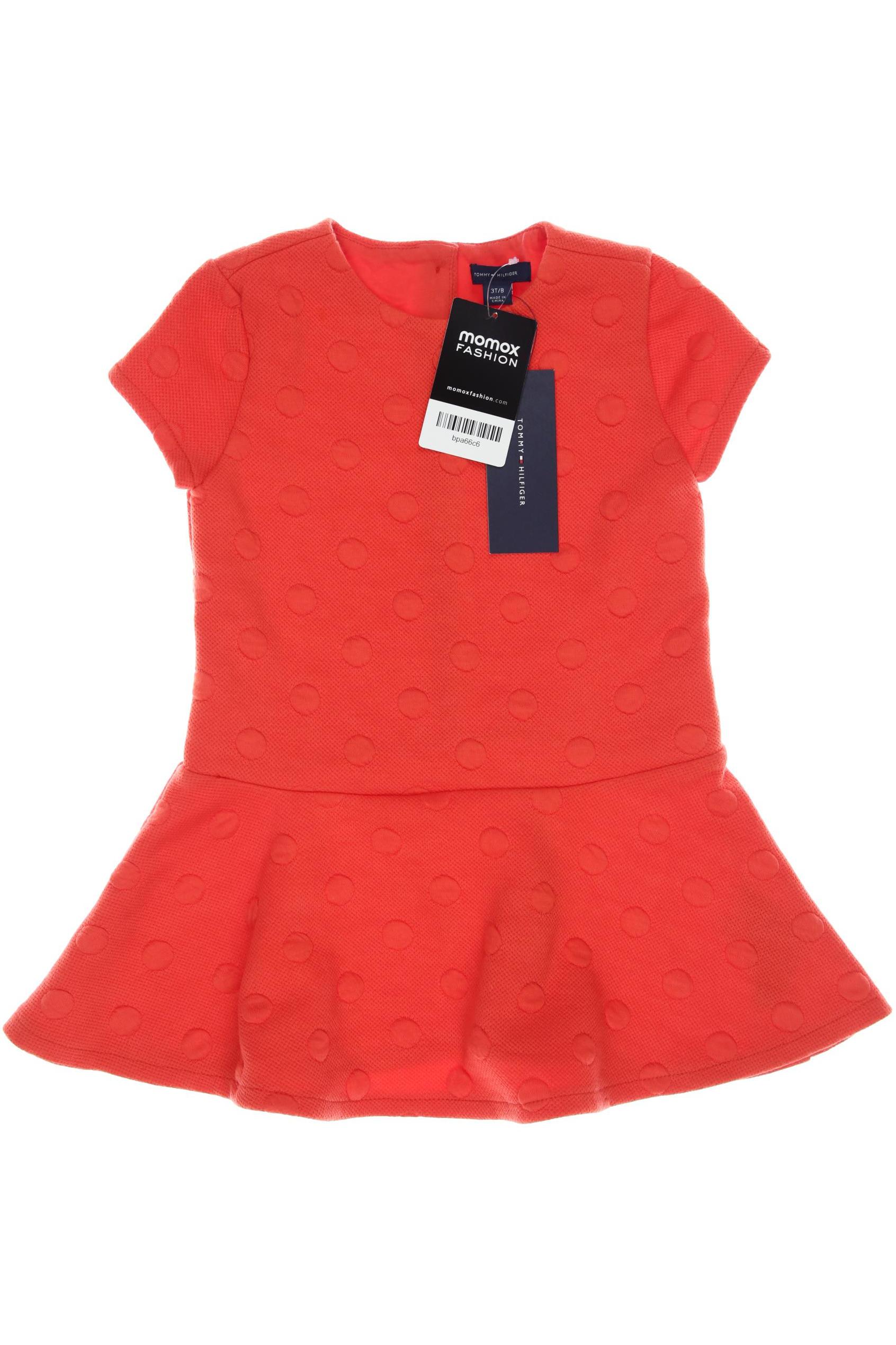 

Tommy Hilfiger Damen Kleid, orange, Gr. 104