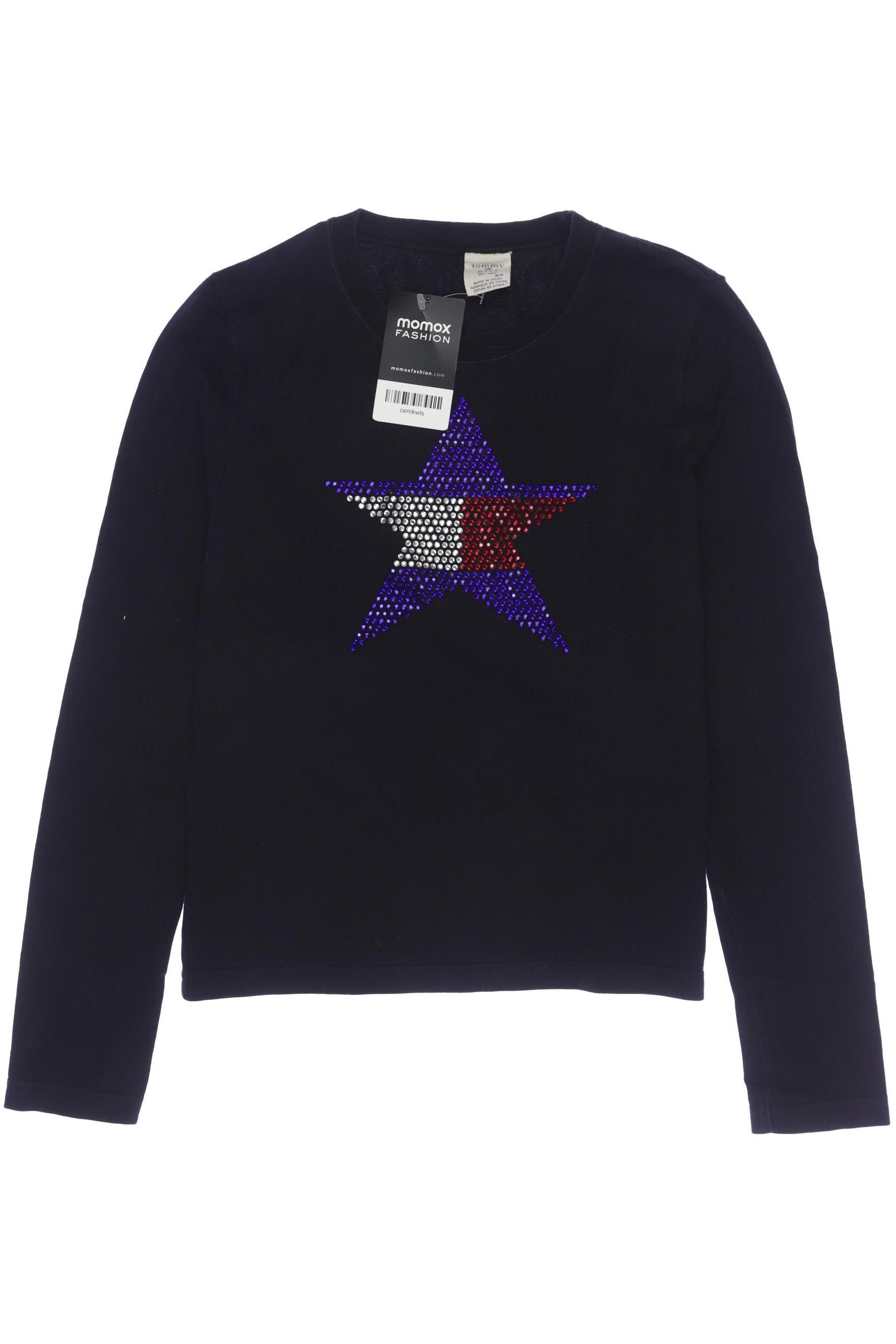 

Tommy Hilfiger Damen Langarmshirt, marineblau, Gr. 134
