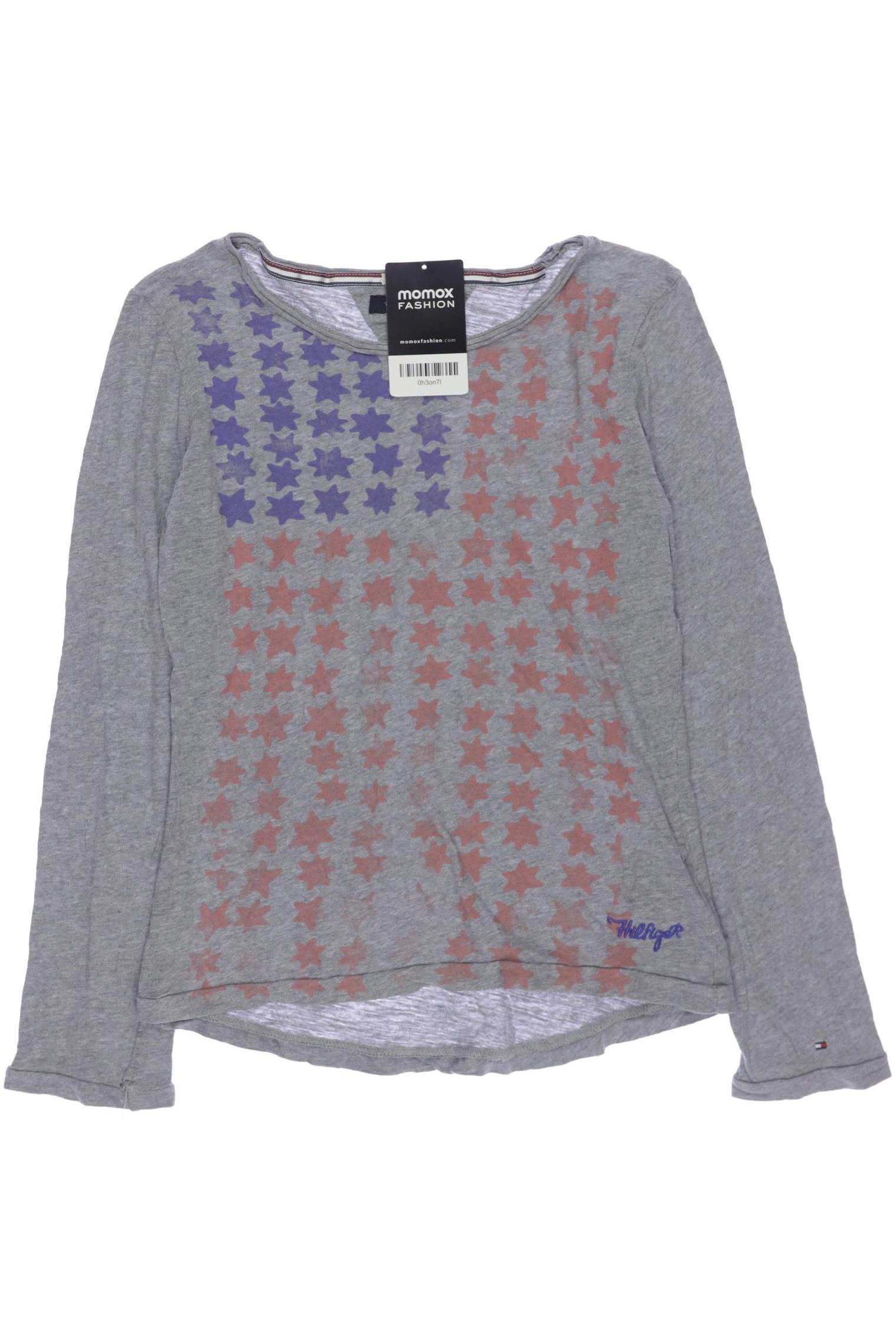 

Tommy Hilfiger Damen Langarmshirt, grau, Gr. 152