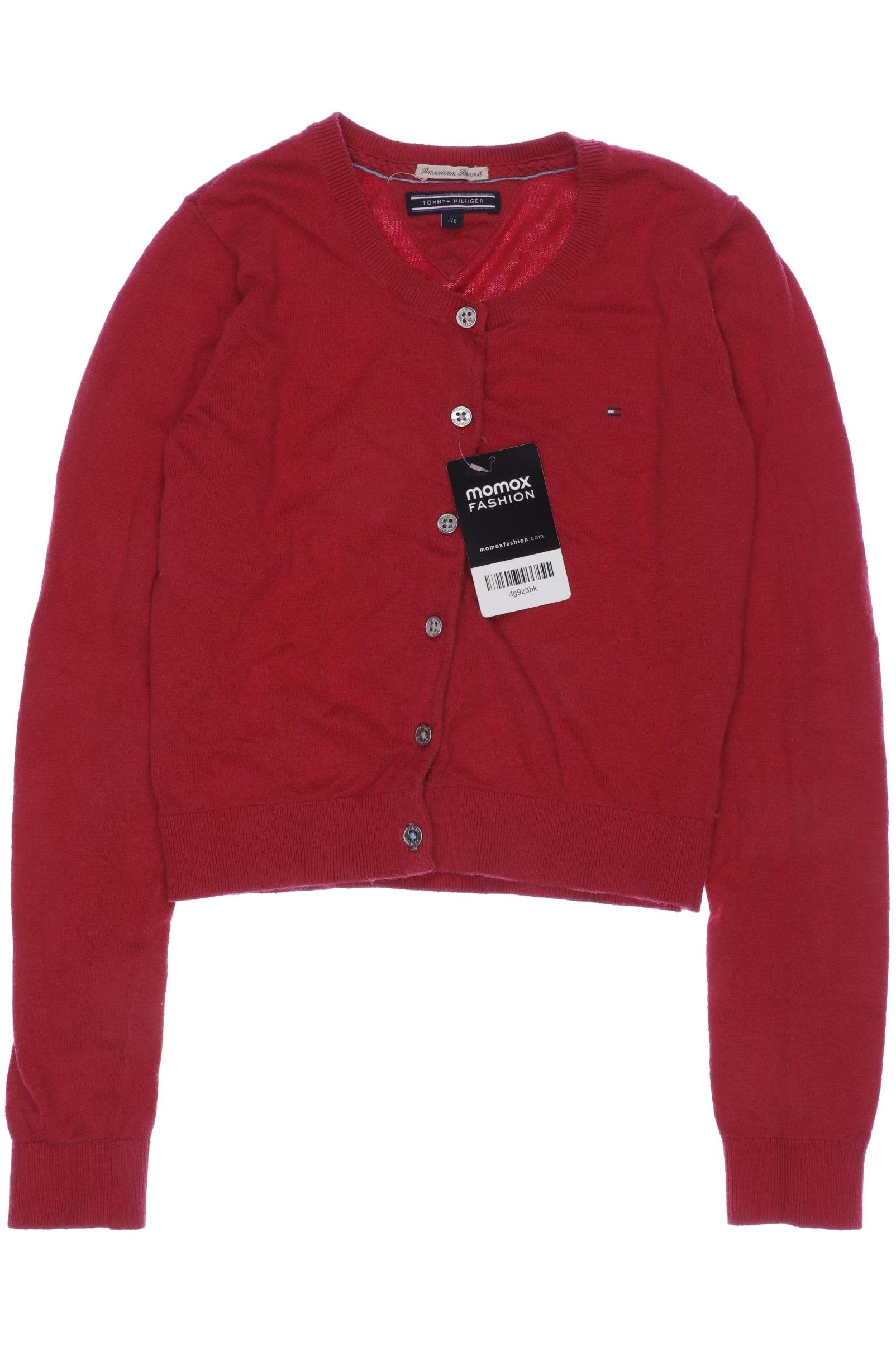 

Tommy Hilfiger Mädchen Strickjacke, rot, Gr. 176