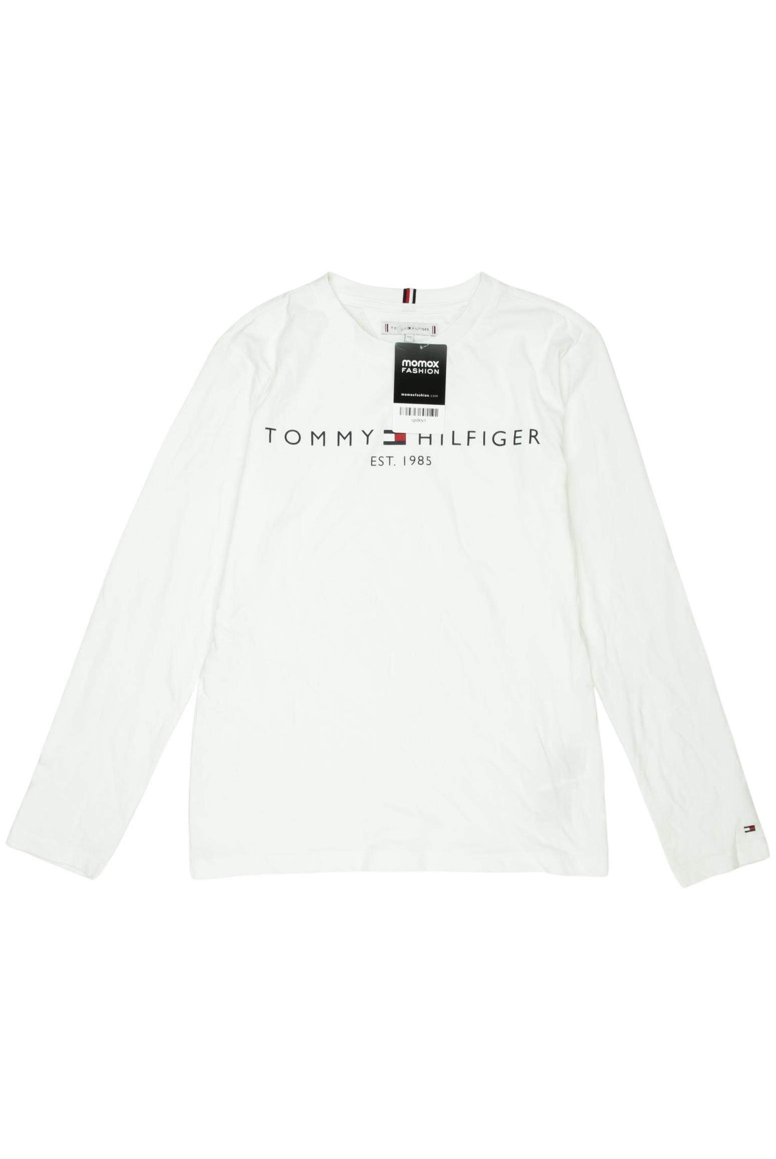

Tommy Hilfiger Damen Langarmshirt, weiß, Gr. 152