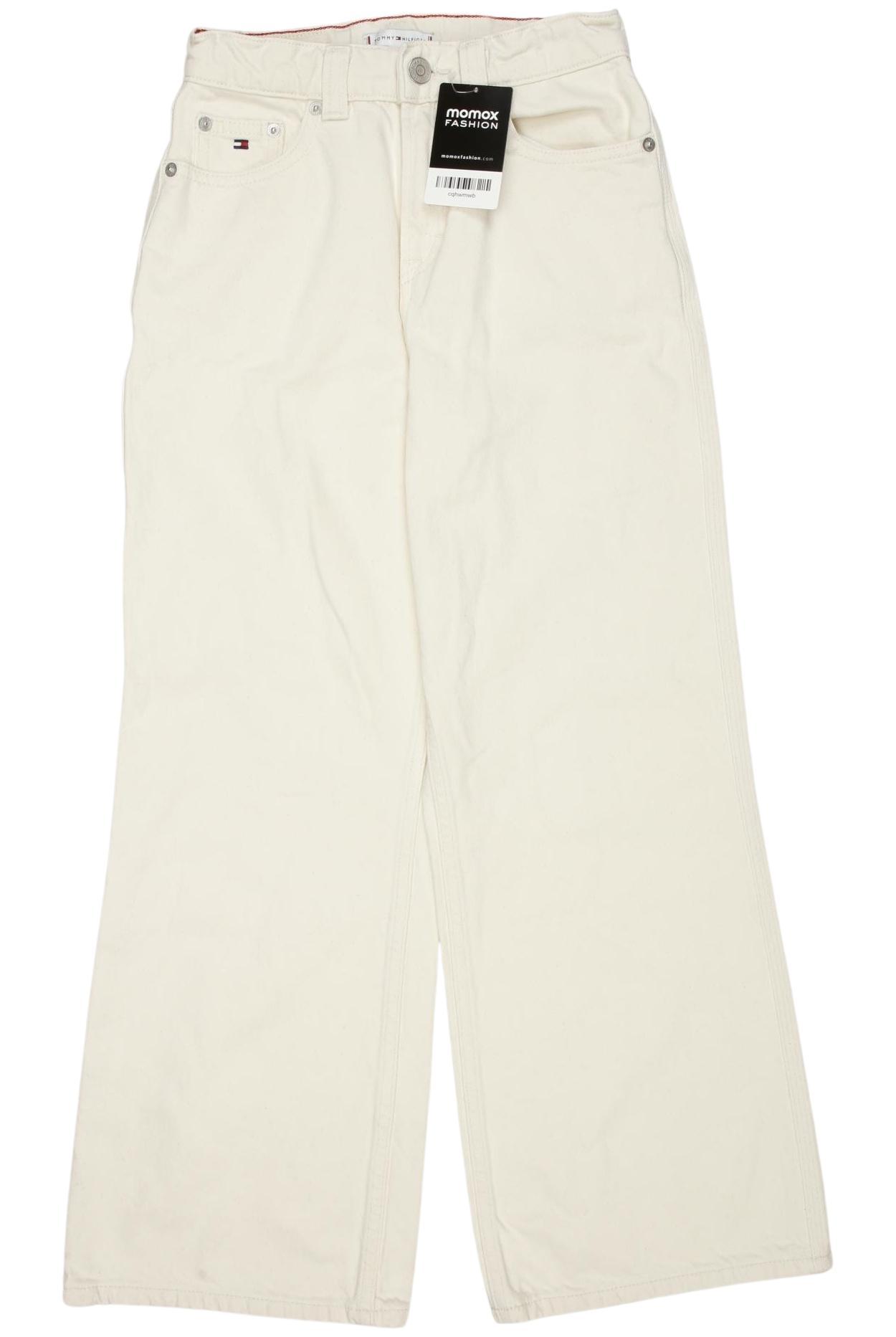 

Tommy Hilfiger Mädchen Jeans, cremeweiß, Gr. 152