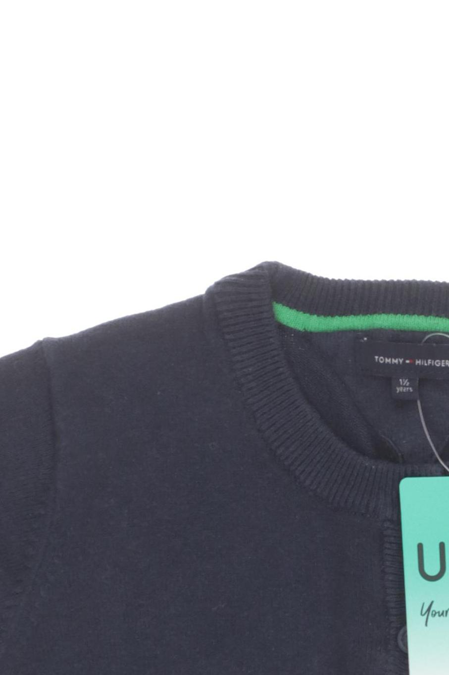 Thumbnail - Tommy Hilfiger Mädchen Strickjacke, blau, Gr. 62