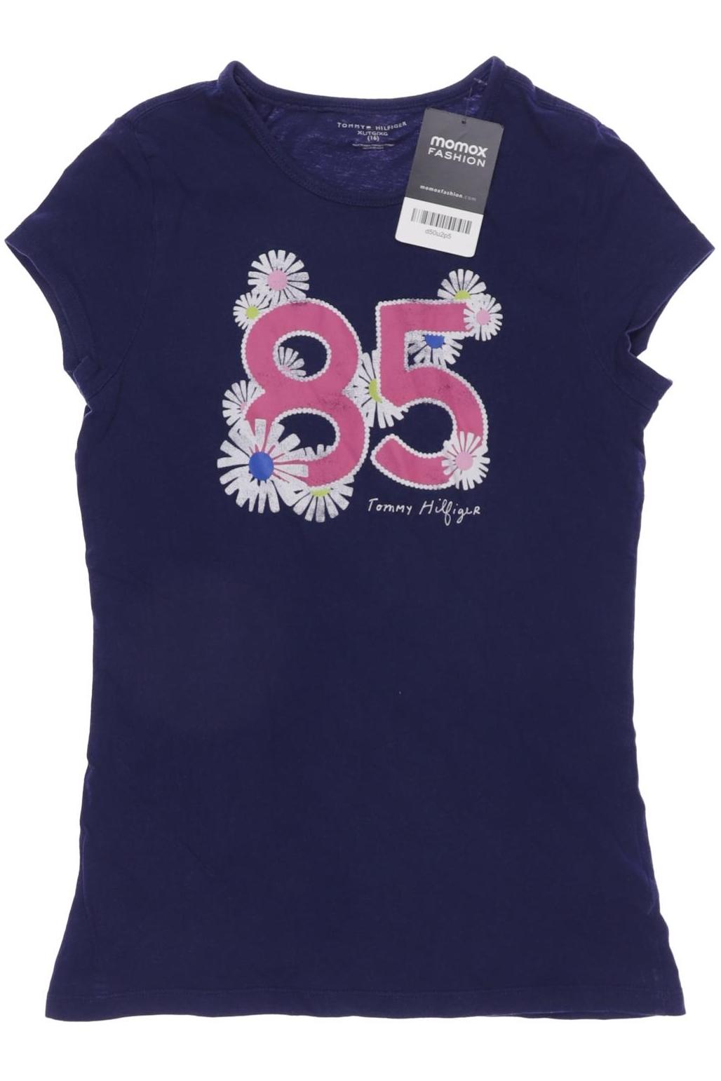

Tommy Hilfiger Damen T-Shirt, marineblau, Gr. 16