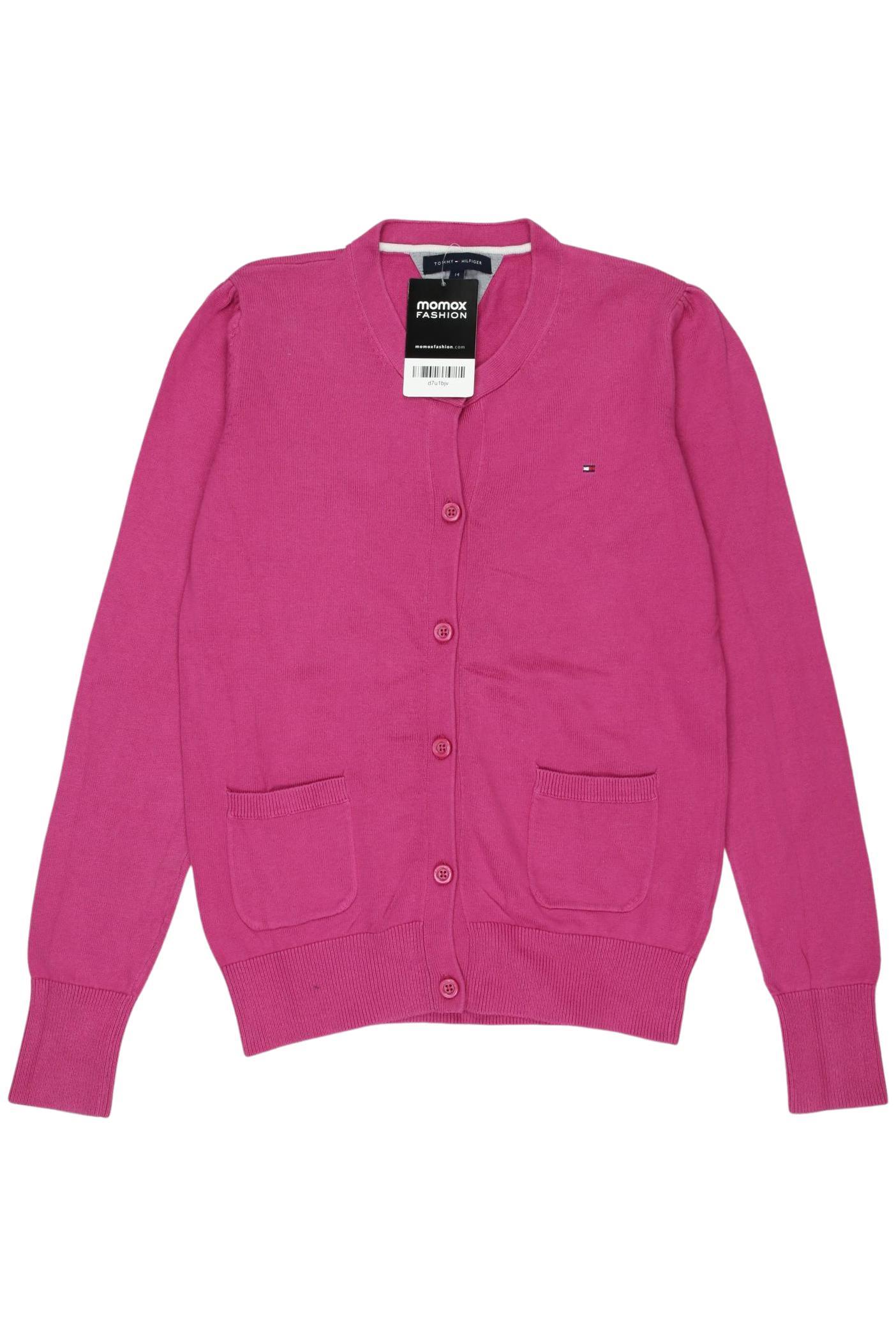 

Tommy Hilfiger Damen Strickjacke, pink, Gr. 14