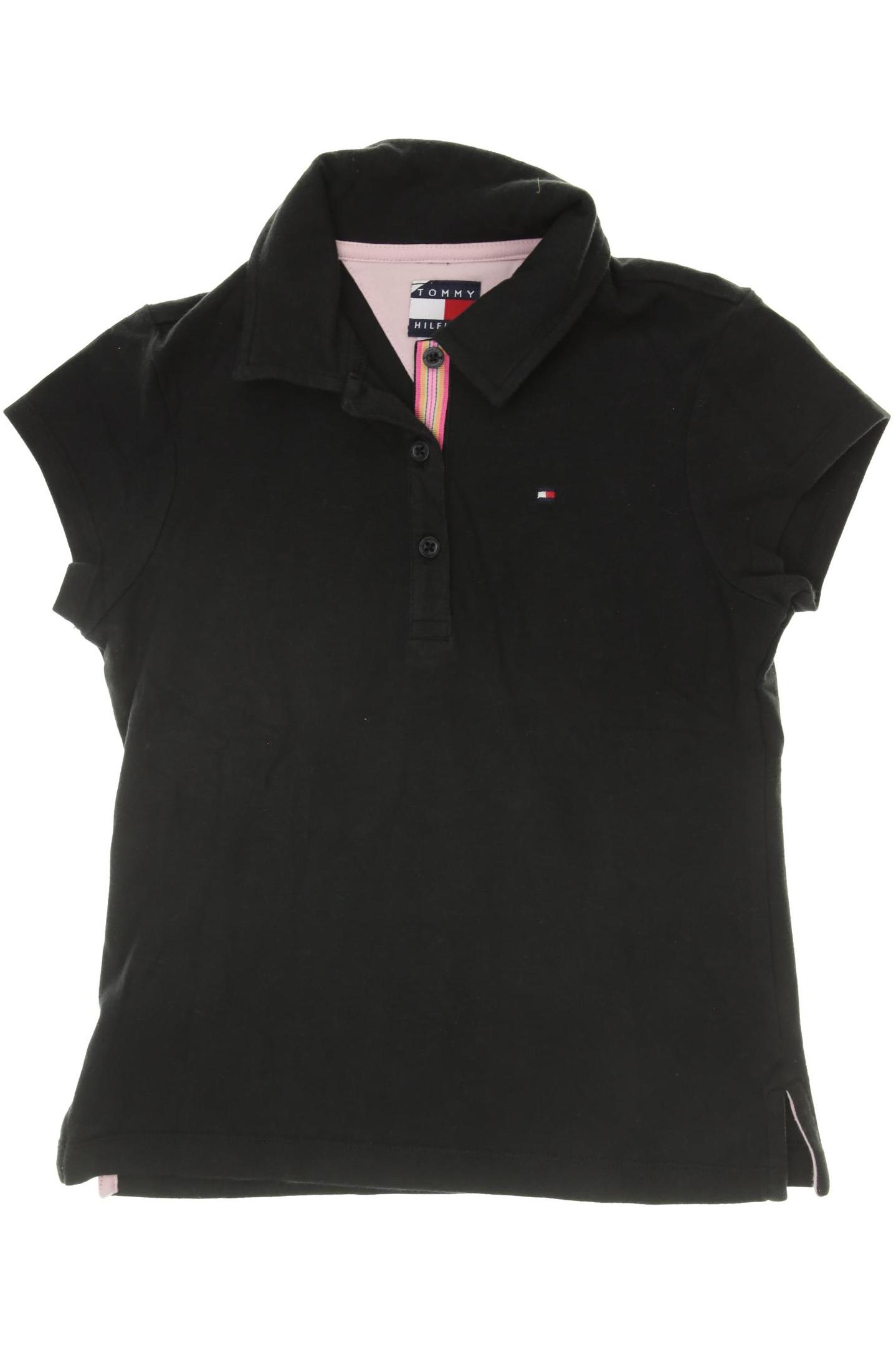 

Tommy Hilfiger Damen Poloshirt, schwarz, Gr. 134