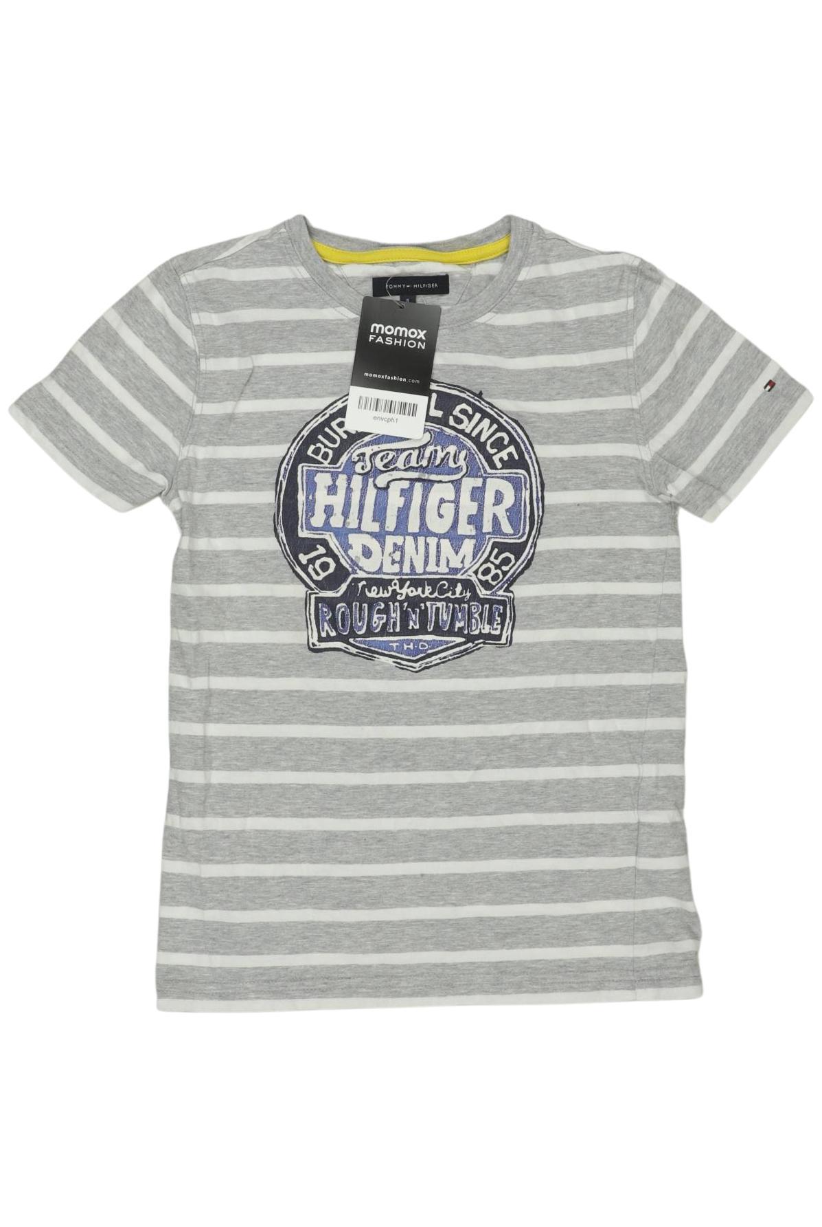 

Tommy Hilfiger Damen T-Shirt, grau, Gr. 128