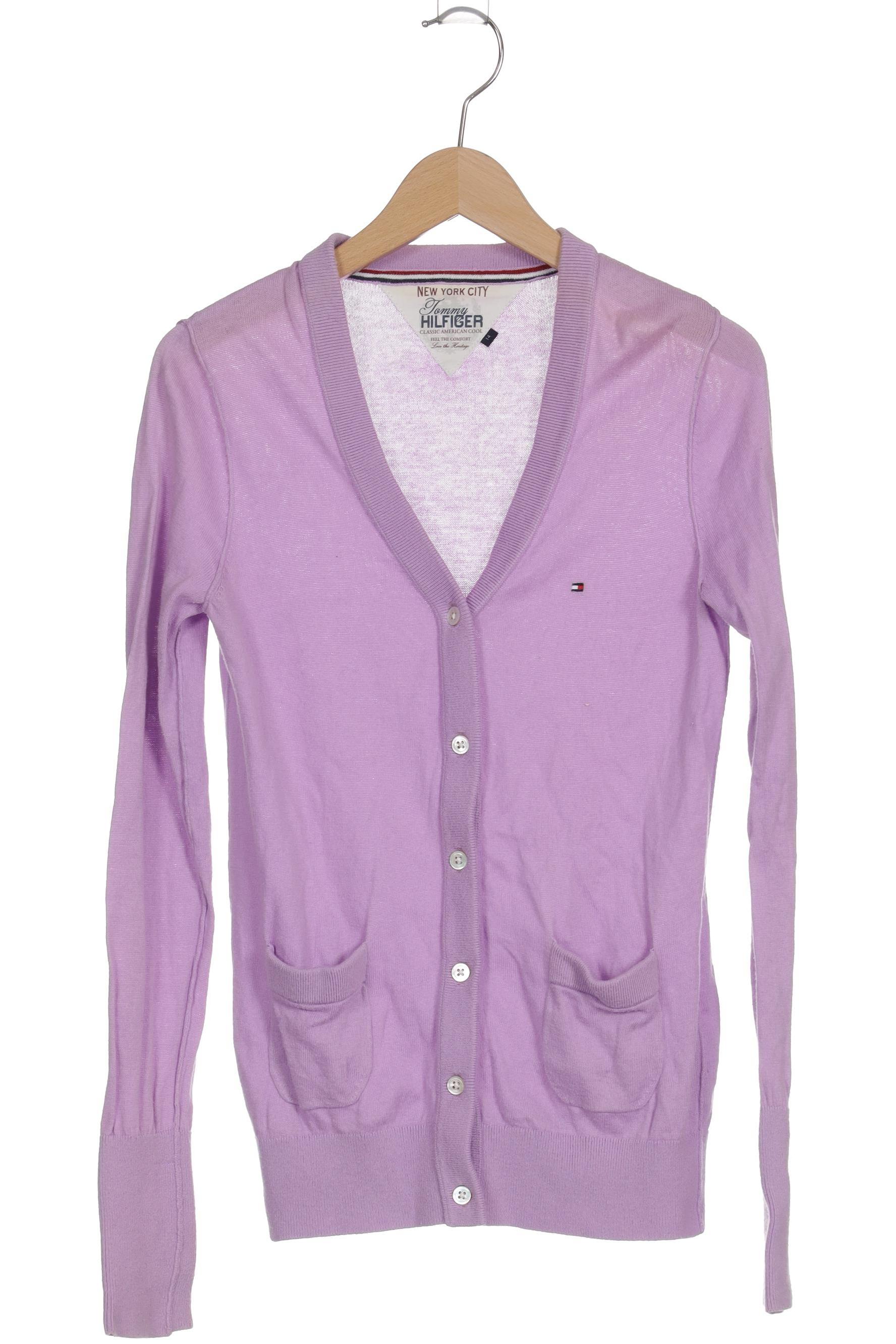 

Tommy Hilfiger Damen Strickjacke, flieder, Gr. 14