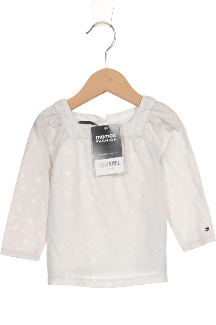 

Tommy Hilfiger Damen Langarmshirt, weiß, Gr. 80