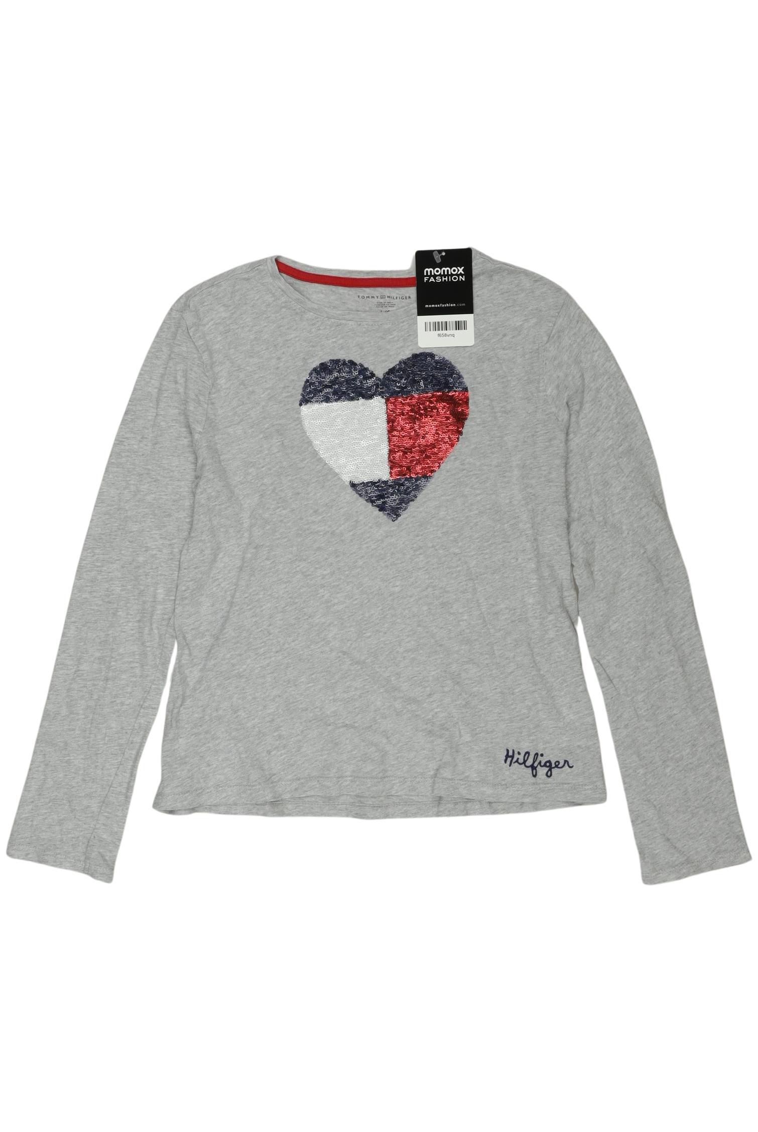 

Tommy Hilfiger Mädchen Langarmshirt, grau, Gr. 12