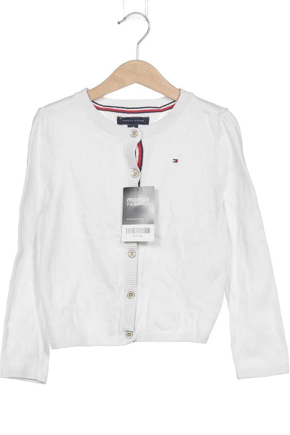 

Tommy Hilfiger Damen Strickjacke, weiß, Gr. 134