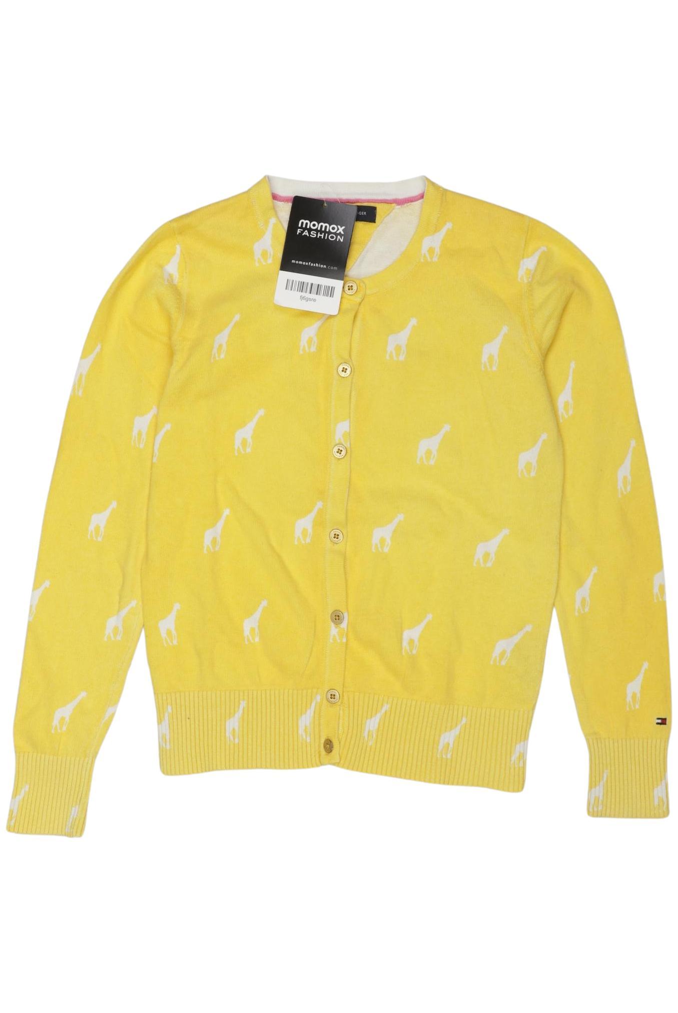 

Tommy Hilfiger Mädchen Strickjacke, gelb, Gr. 140