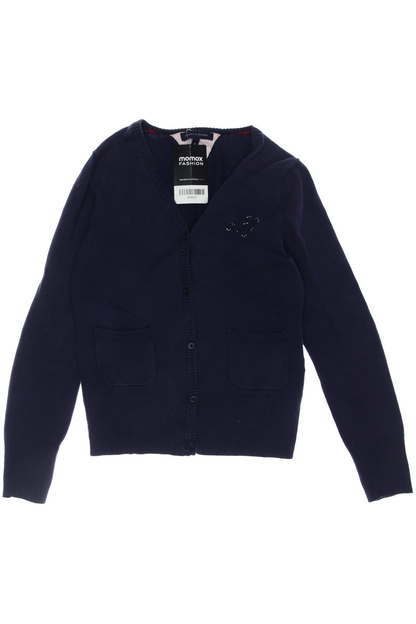 

Tommy Hilfiger Damen Strickjacke, marineblau, Gr. 140