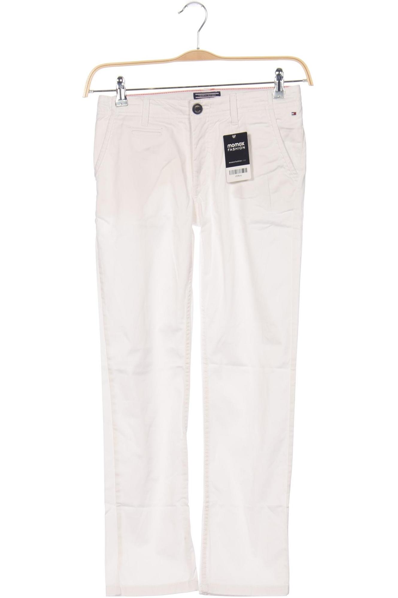 

Tommy Hilfiger Damen Stoffhose, weiß, Gr. 152