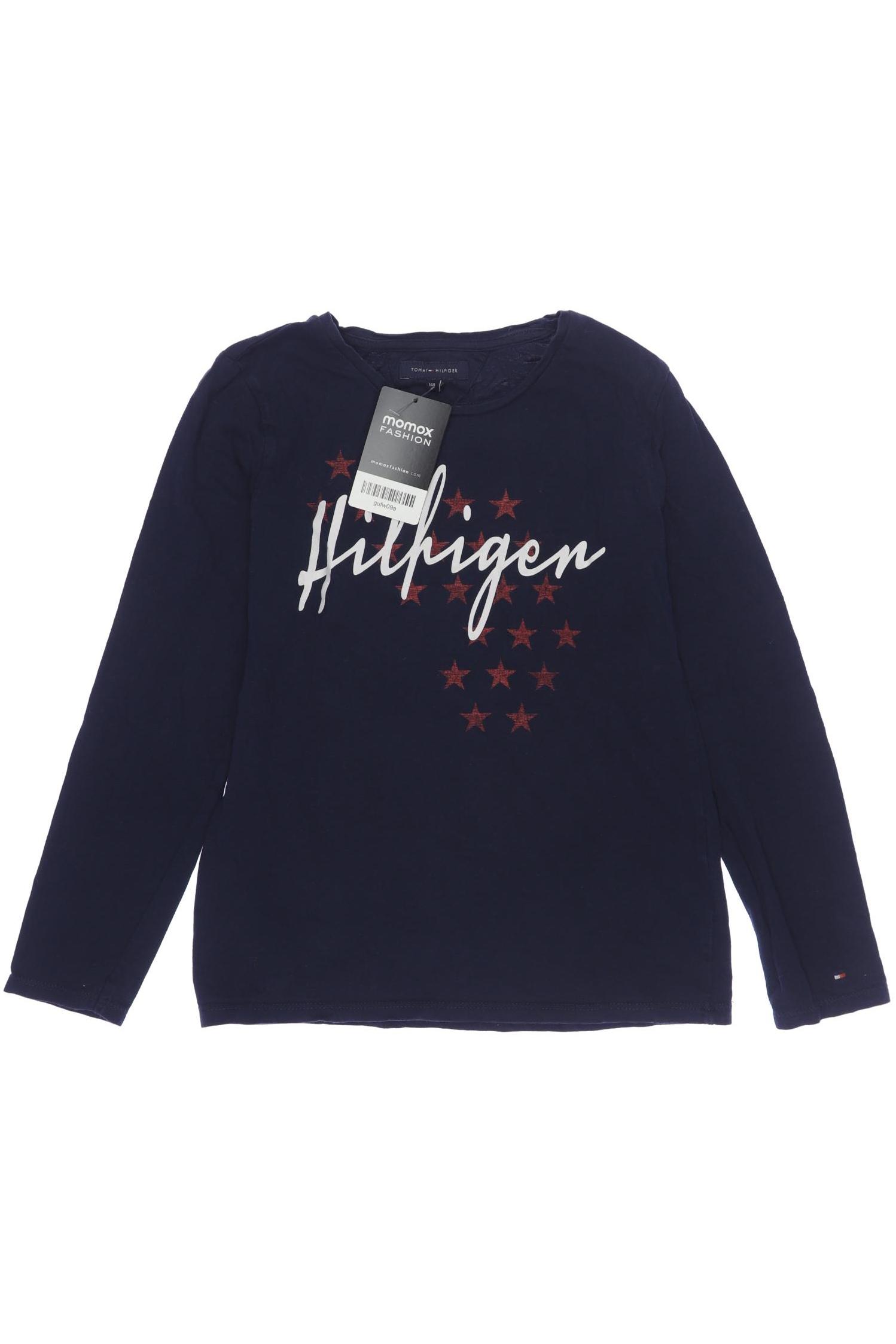 

Tommy Hilfiger Damen Langarmshirt, marineblau, Gr. 140