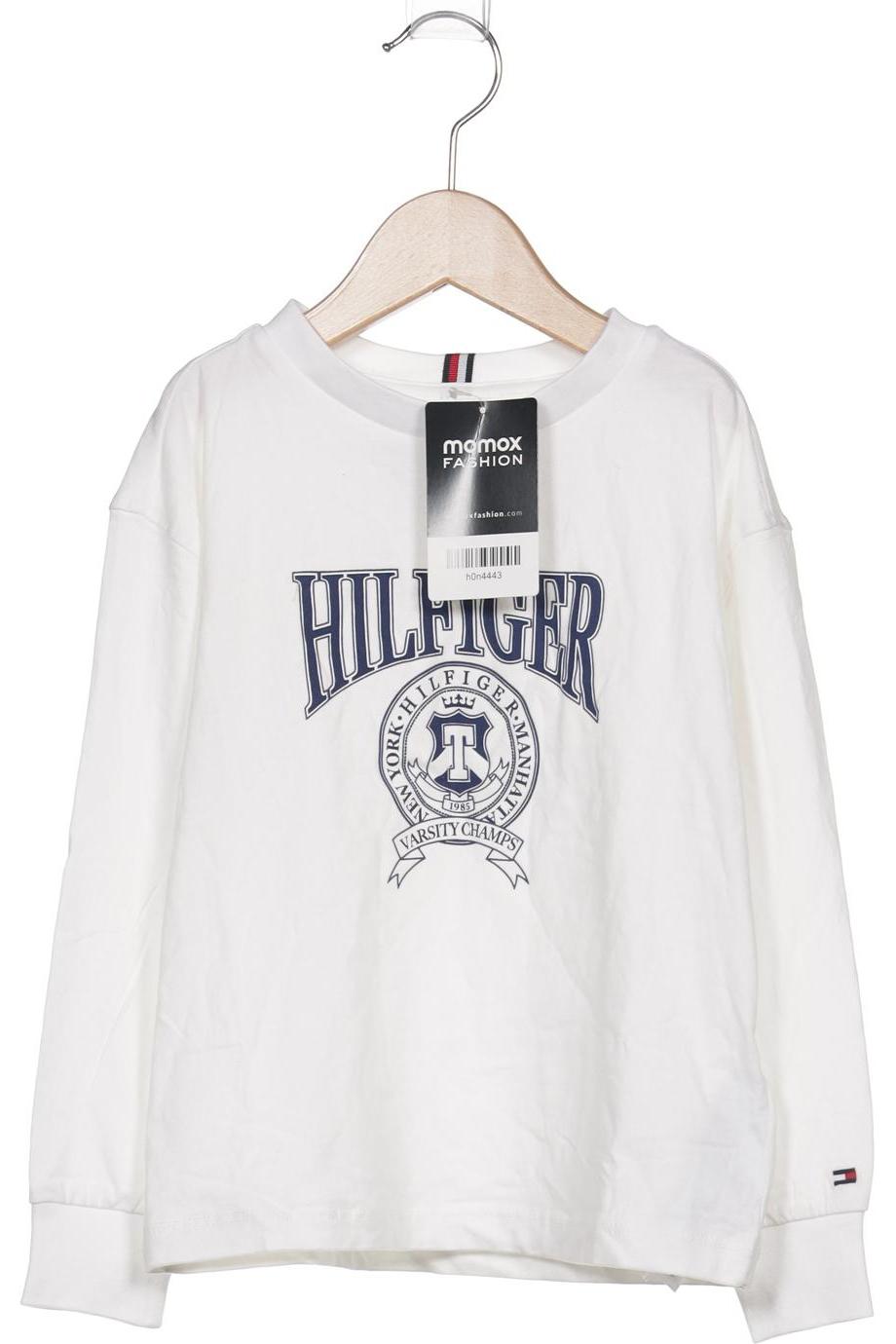 

Tommy Hilfiger Damen Langarmshirt, weiß, Gr. 110