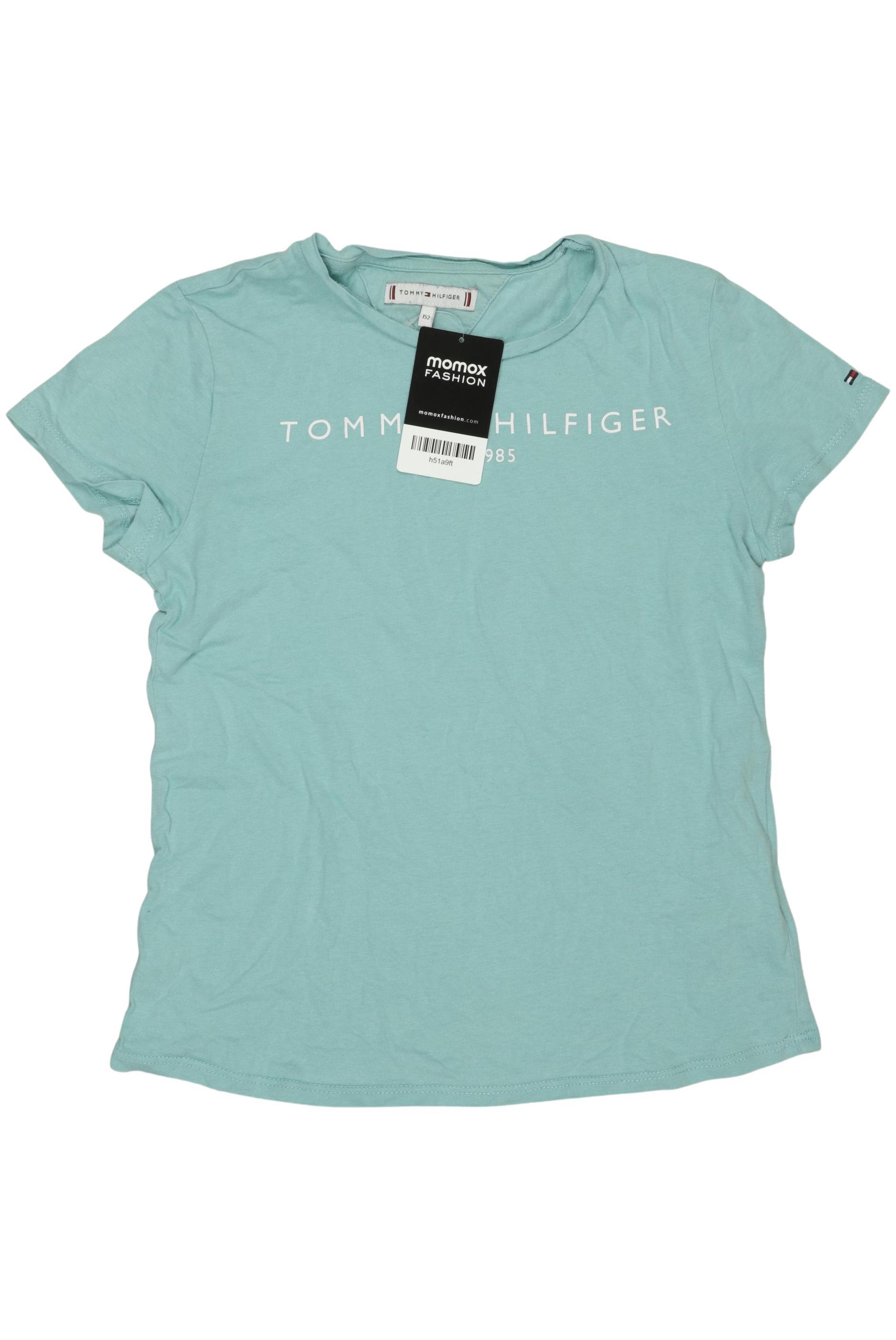 

Tommy Hilfiger Damen T-Shirt, türkis, Gr. 152
