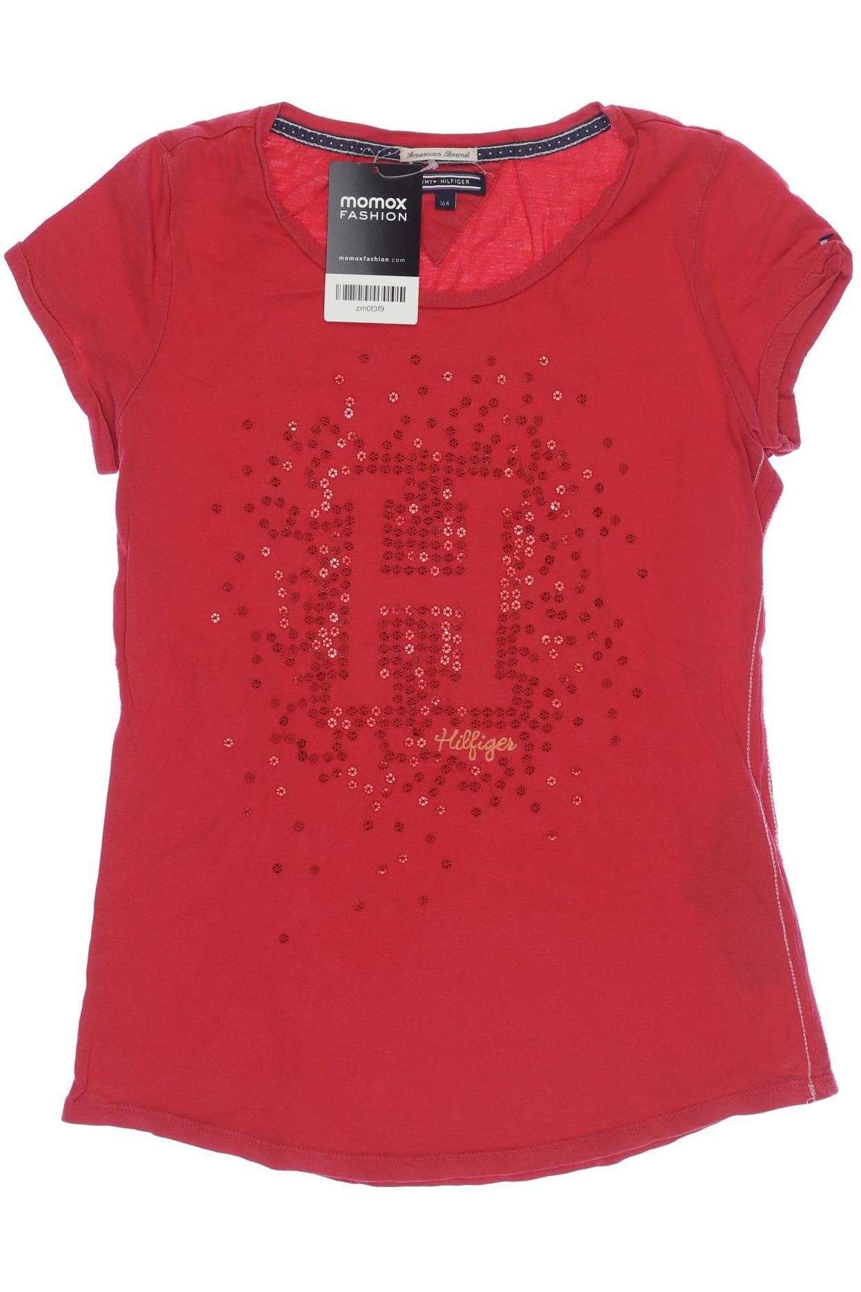 

Tommy Hilfiger Damen T-Shirt, rot, Gr. 164