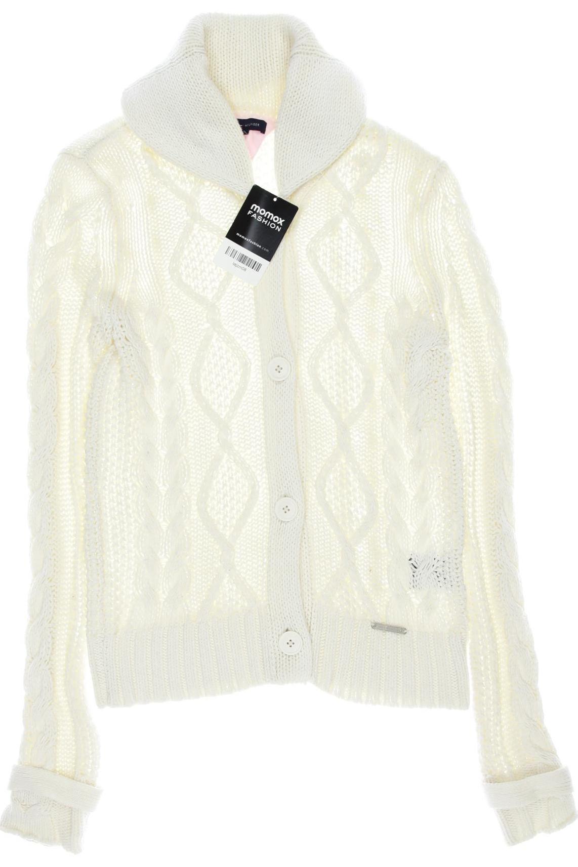 

Tommy Hilfiger Damen Strickjacke, cremeweiß, Gr. 152