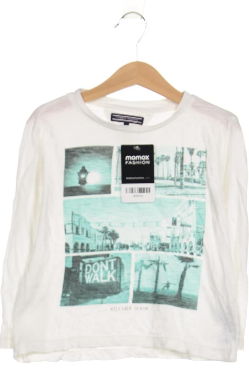 

Tommy Hilfiger Damen Langarmshirt, weiß, Gr. 104