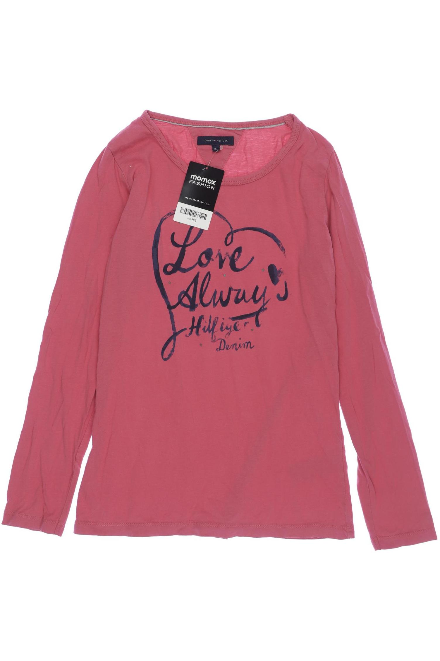 

Tommy Hilfiger Damen Langarmshirt, pink, Gr. 164
