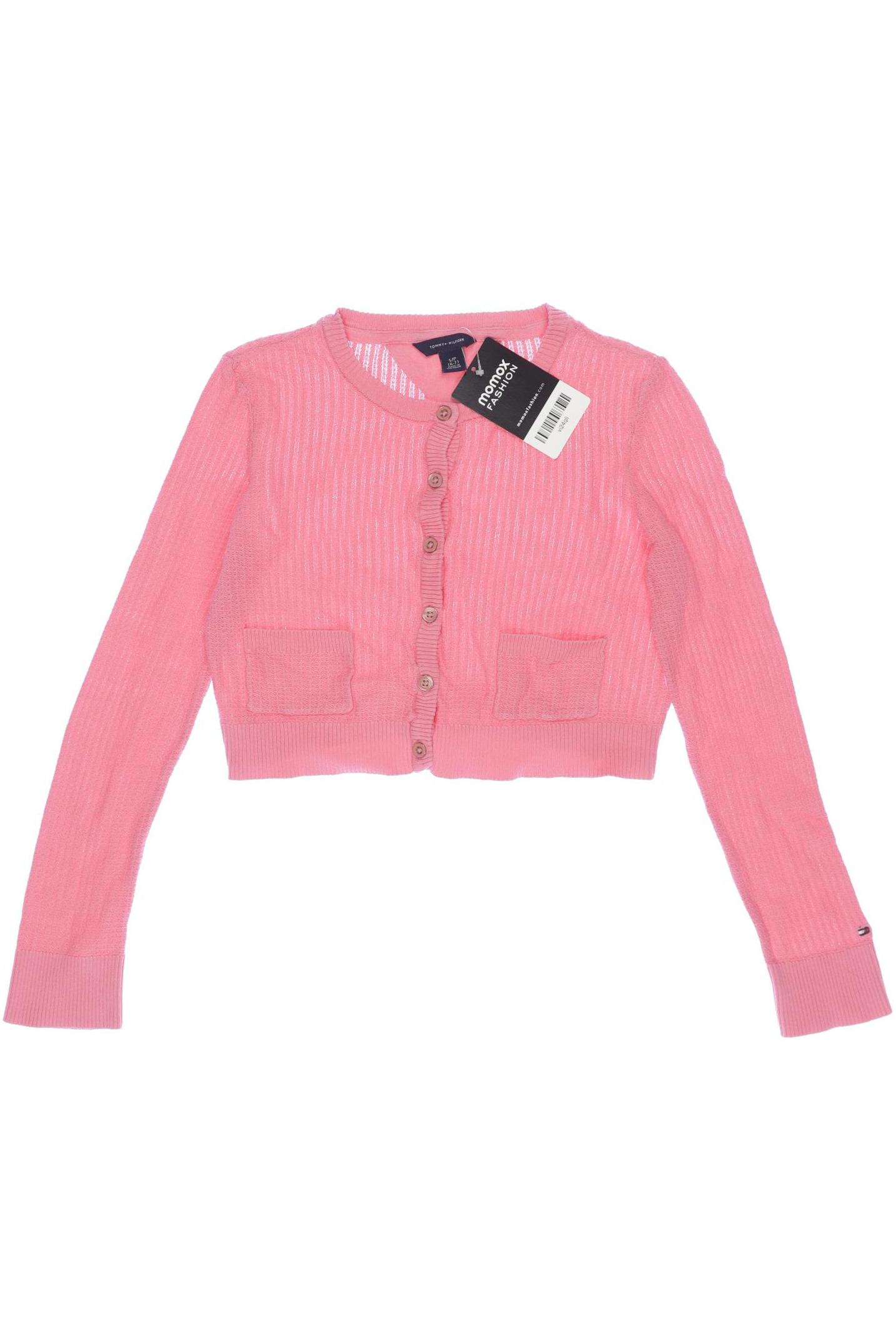 

Tommy Hilfiger Damen Strickjacke, pink, Gr. 134