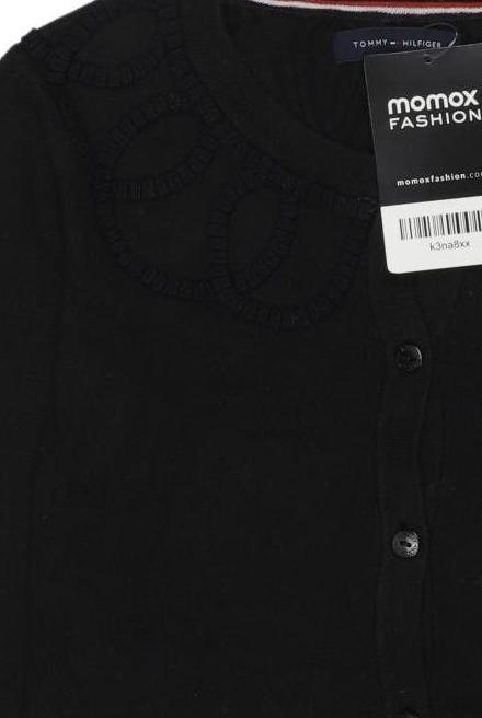 Thumbnail - Tommy Hilfiger Mädchen Strickjacke, schwarz, Gr. 140