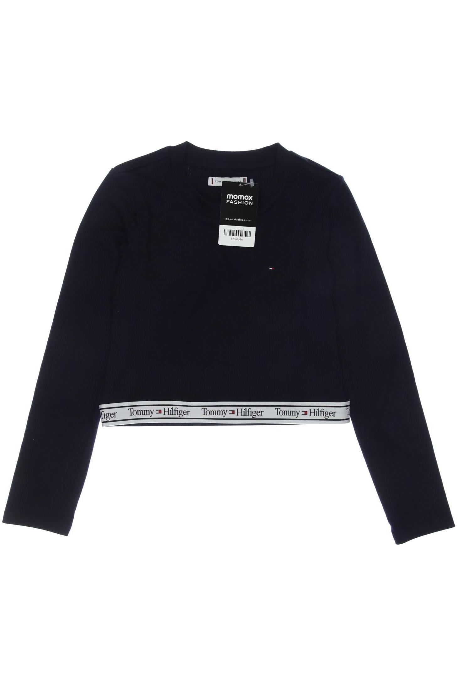 

Tommy Hilfiger Damen Langarmshirt, marineblau, Gr. 152