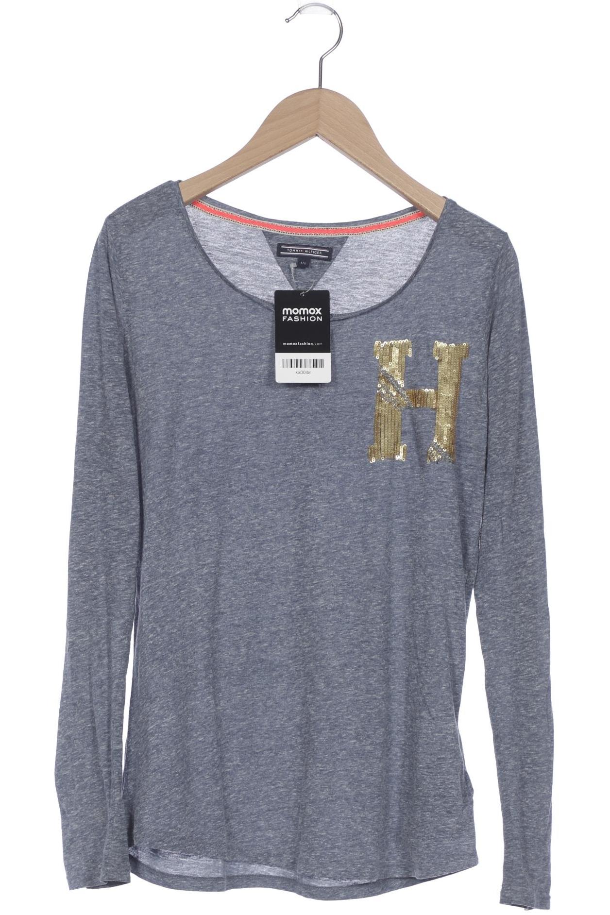 

Tommy Hilfiger Damen Langarmshirt, grau, Gr. 176