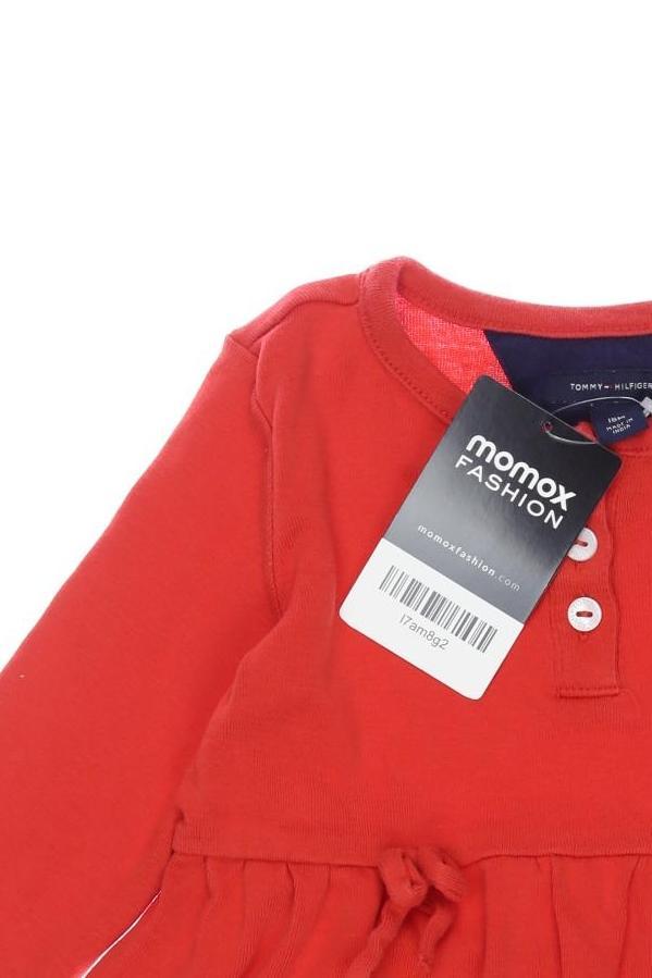 Thumbnail - Tommy Hilfiger Mädchen Kleid, rot, Gr. 92