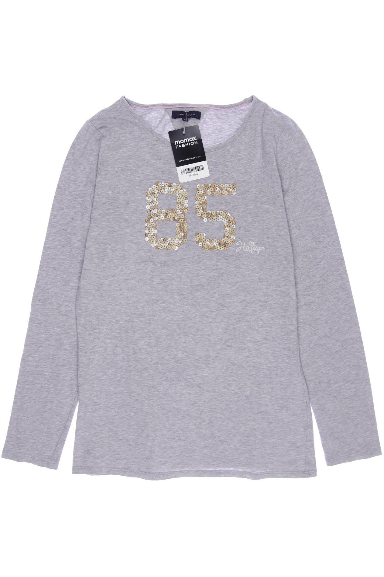 

Tommy Hilfiger Damen Langarmshirt, grau, Gr. 176