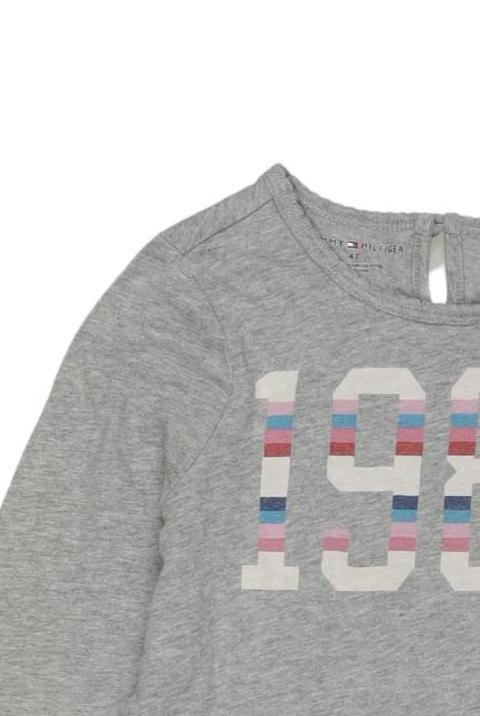 Thumbnail - Tommy Hilfiger Mädchen Langarmshirt, grau, Gr. 104