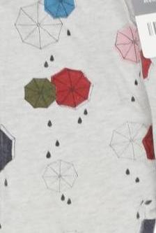 Thumbnail - Tommy Hilfiger Mädchen Stoffhose, grau, Gr. 74