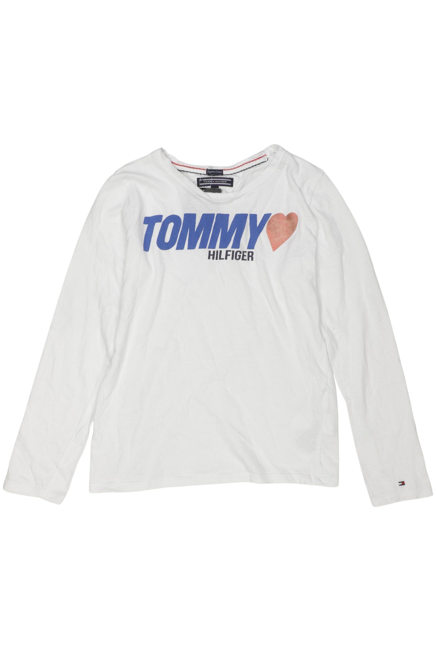 

Tommy Hilfiger Mädchen Langarmshirt, weiß, Gr. 140
