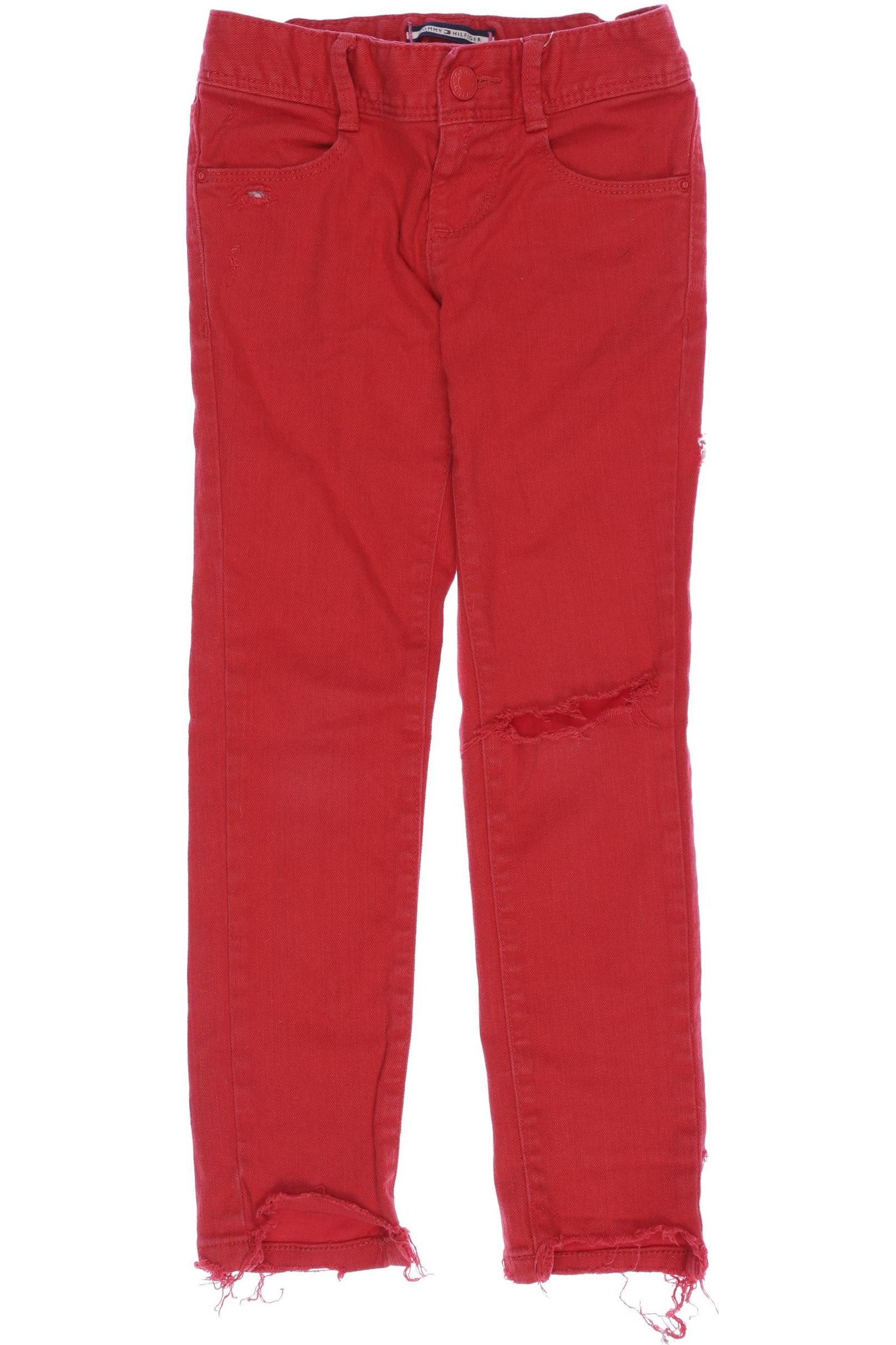 

Tommy Hilfiger Mädchen Jeans, rot, Gr. 116