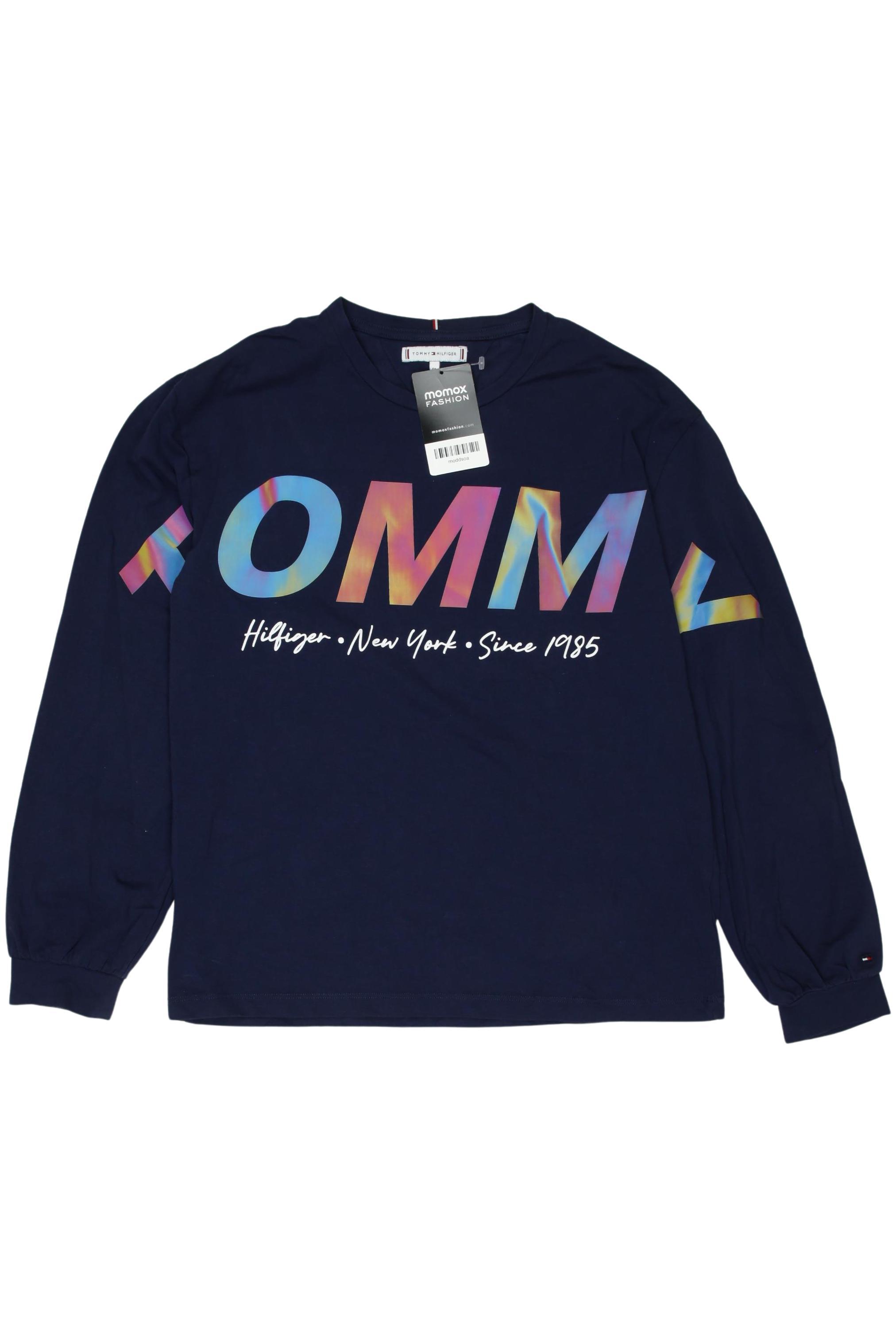 

Tommy Hilfiger Damen Langarmshirt, marineblau, Gr. 176
