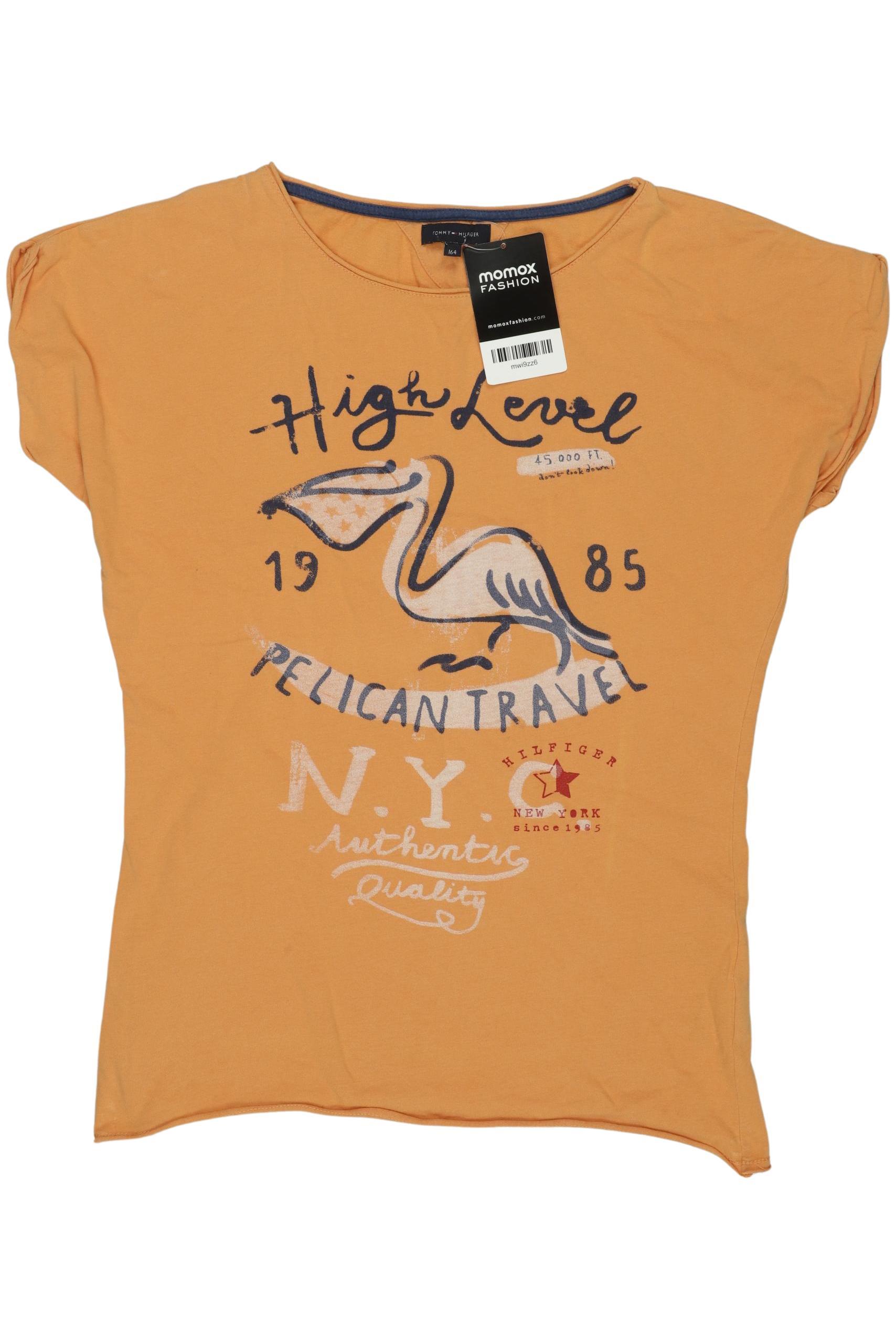 

Tommy Hilfiger Damen T-Shirt, orange, Gr. 164