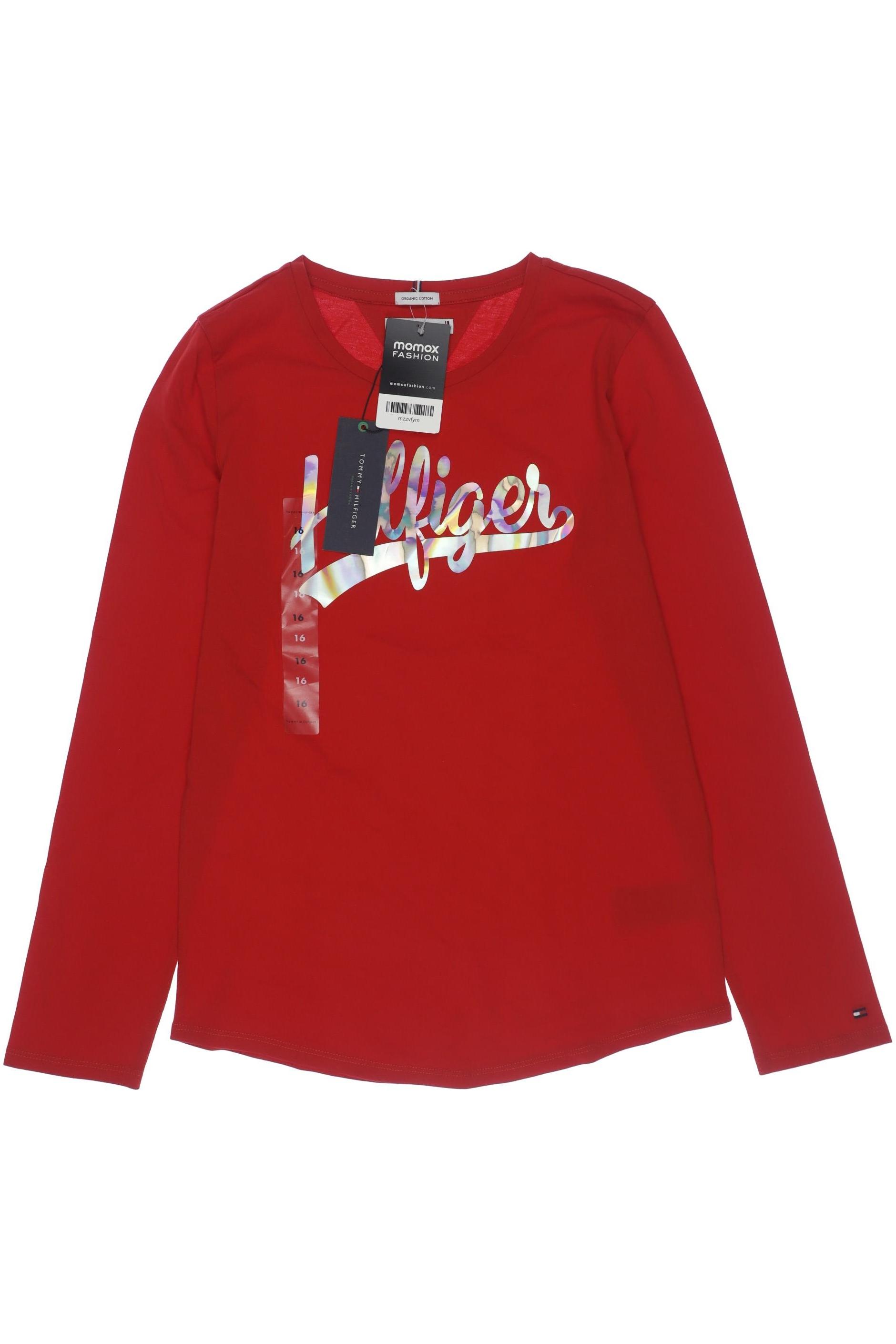 

Tommy Hilfiger Damen Langarmshirt, rot, Gr. 176