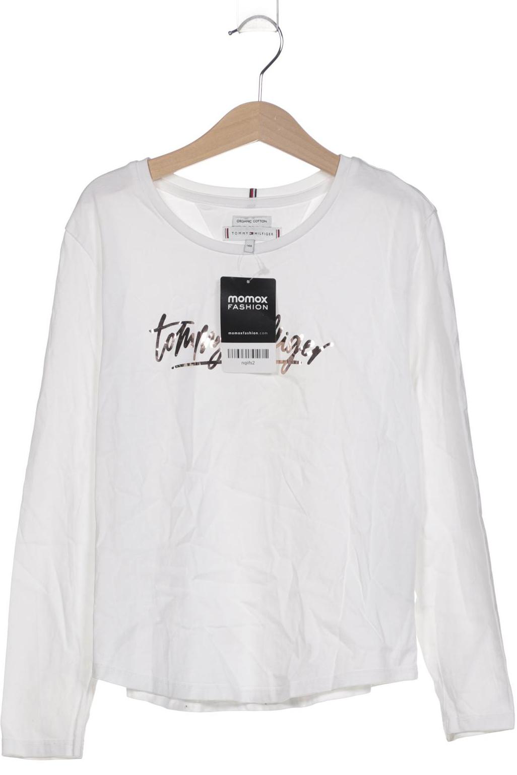 

Tommy Hilfiger Damen Langarmshirt, weiß, Gr. 140