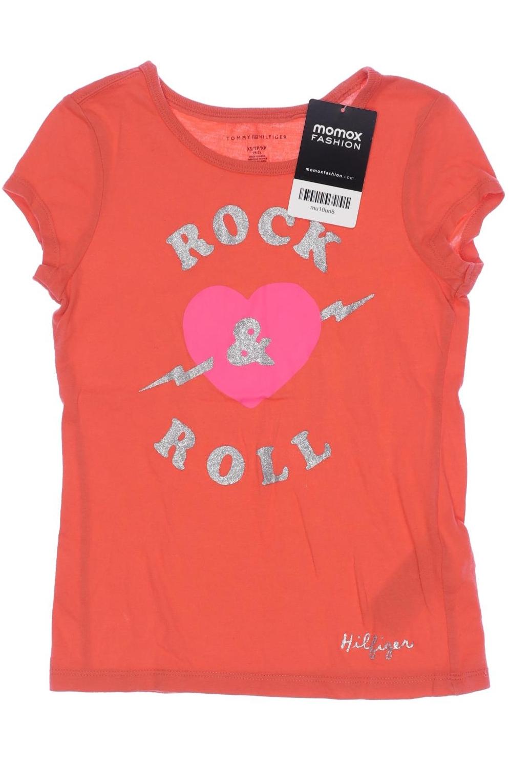 

Tommy Hilfiger Damen T-Shirt, orange, Gr. 122
